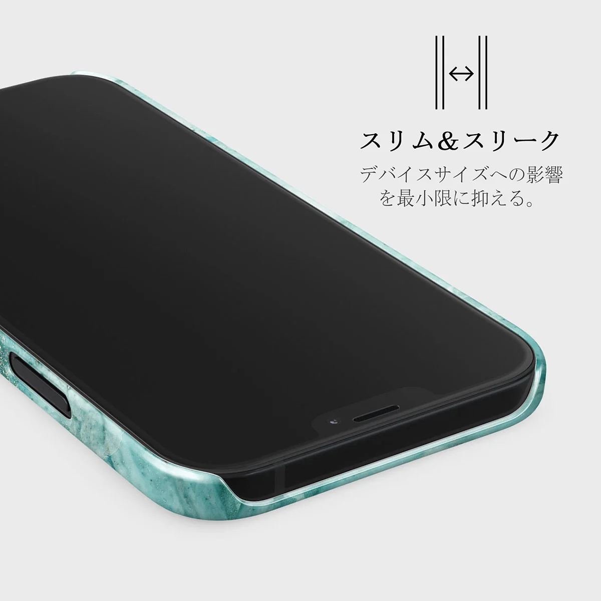 Uluwatu Waves - Teal iPhone 12 Pro ケース