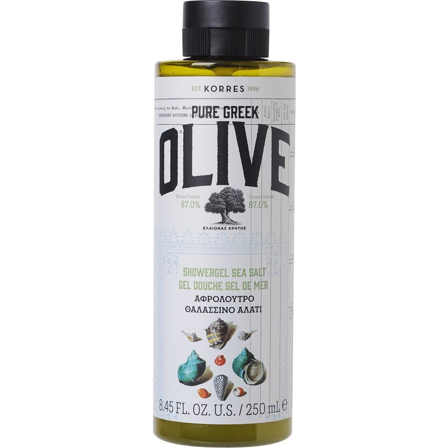 Korres Pure Greek Olive Żel pod prysznic z oliwką i solą morską