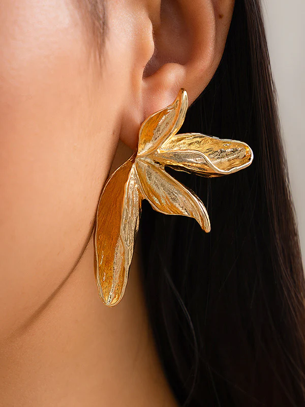 Flower Shape Earrings Accessories
