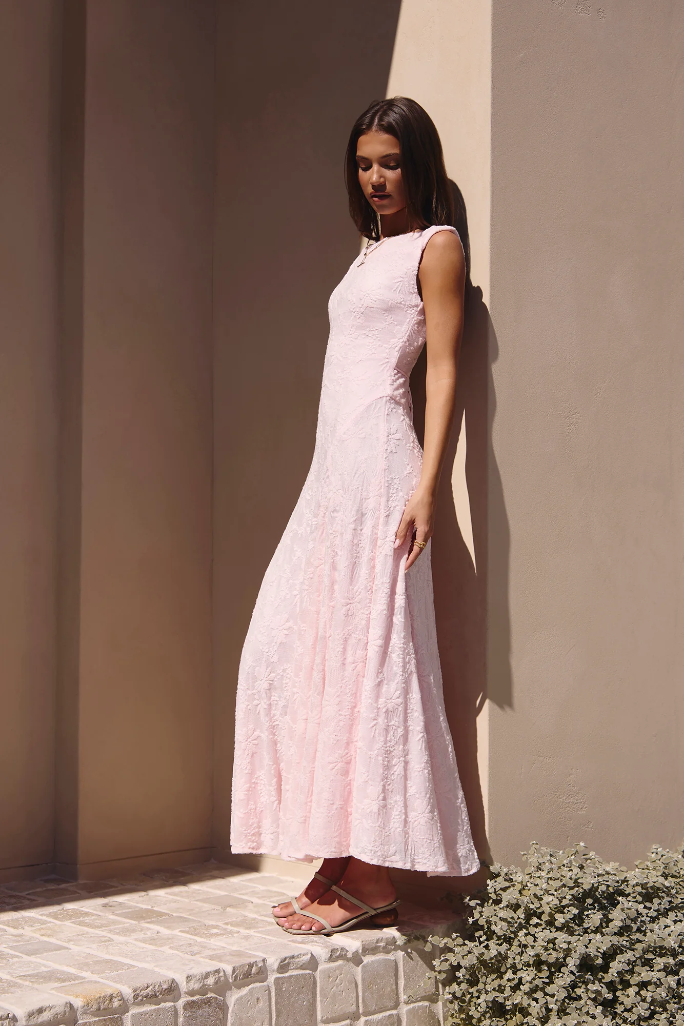 Soft Feelings Maxi Dress Pink - luluinthesky