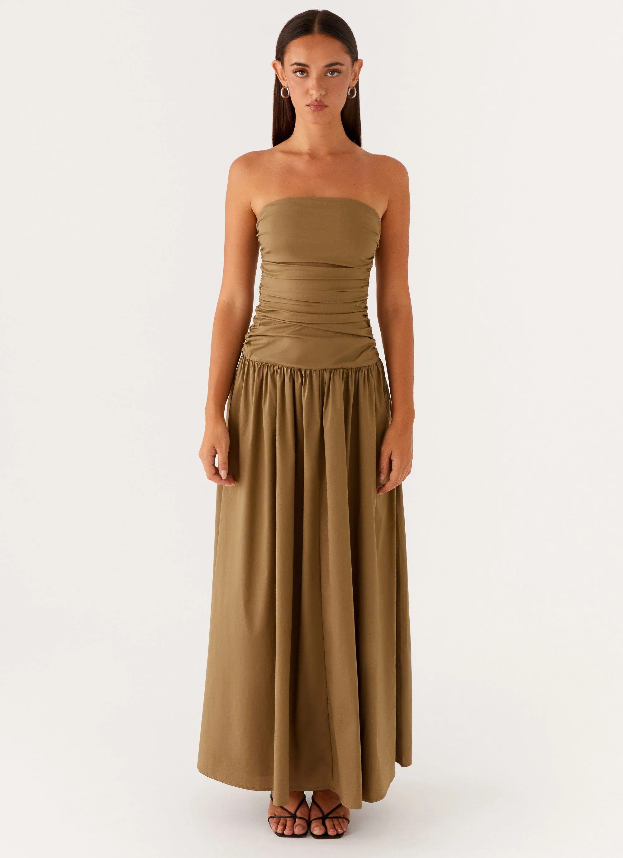 Carmel Maxi Dress - Khaki