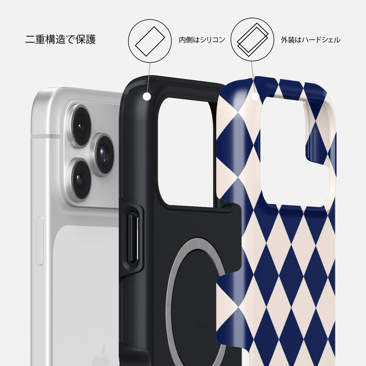 Check & Mate - iPhone 17 Pro ケース