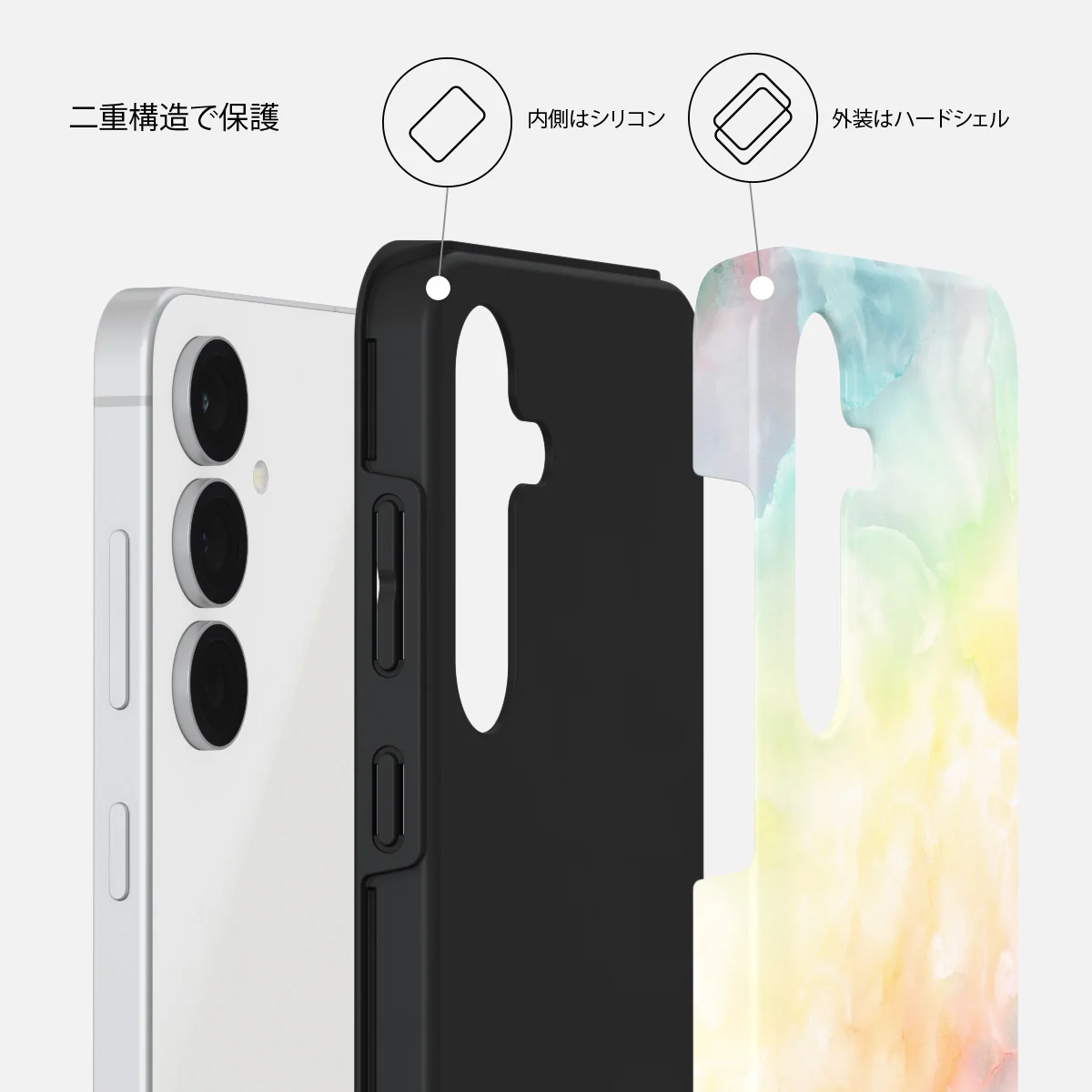 New Flame - Samsung Galaxy S25 FE ケース