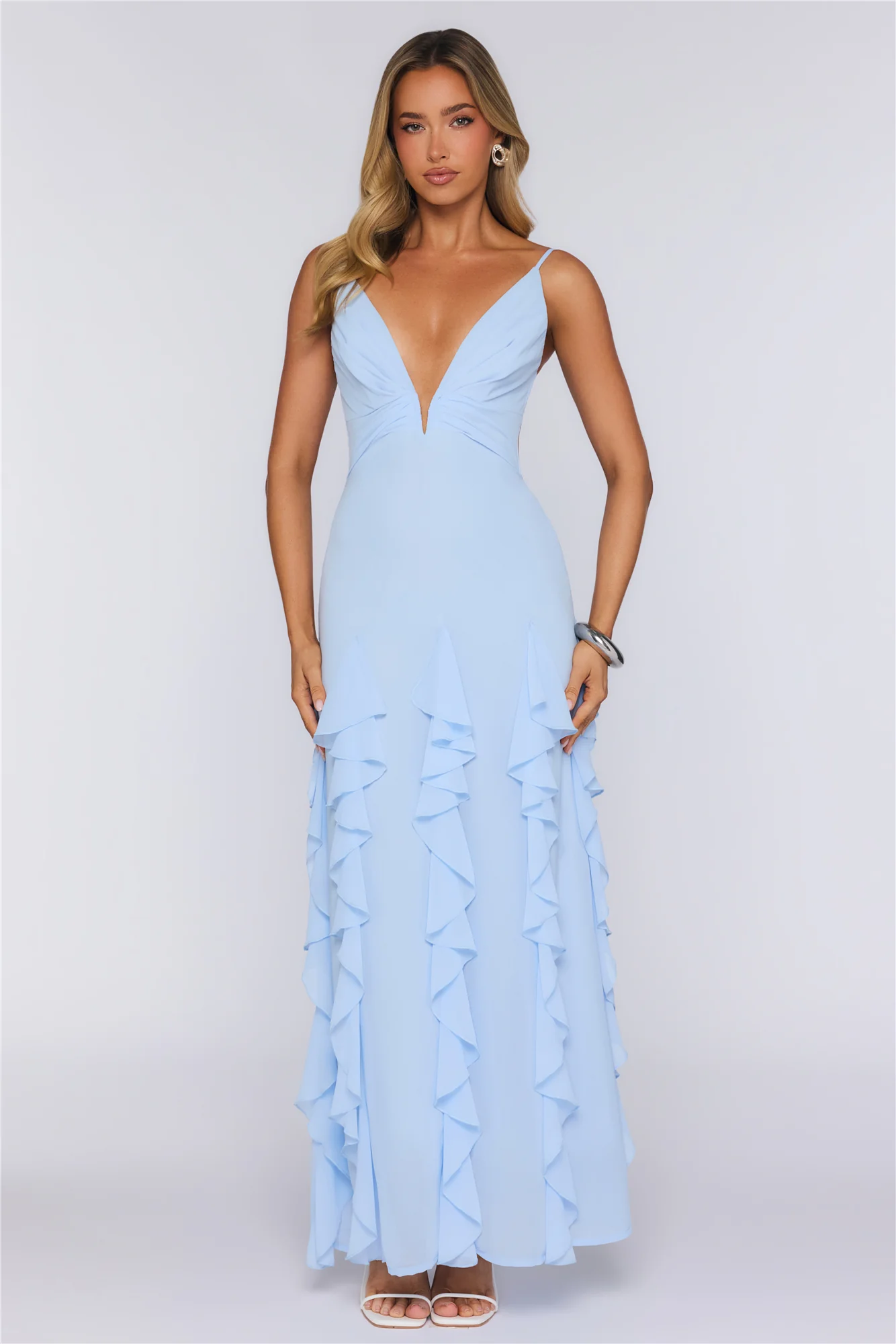 She’s Everything Maxi Dress Blue