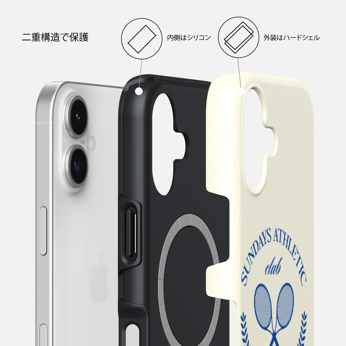 Leisure Club - iPhone 17 ケース