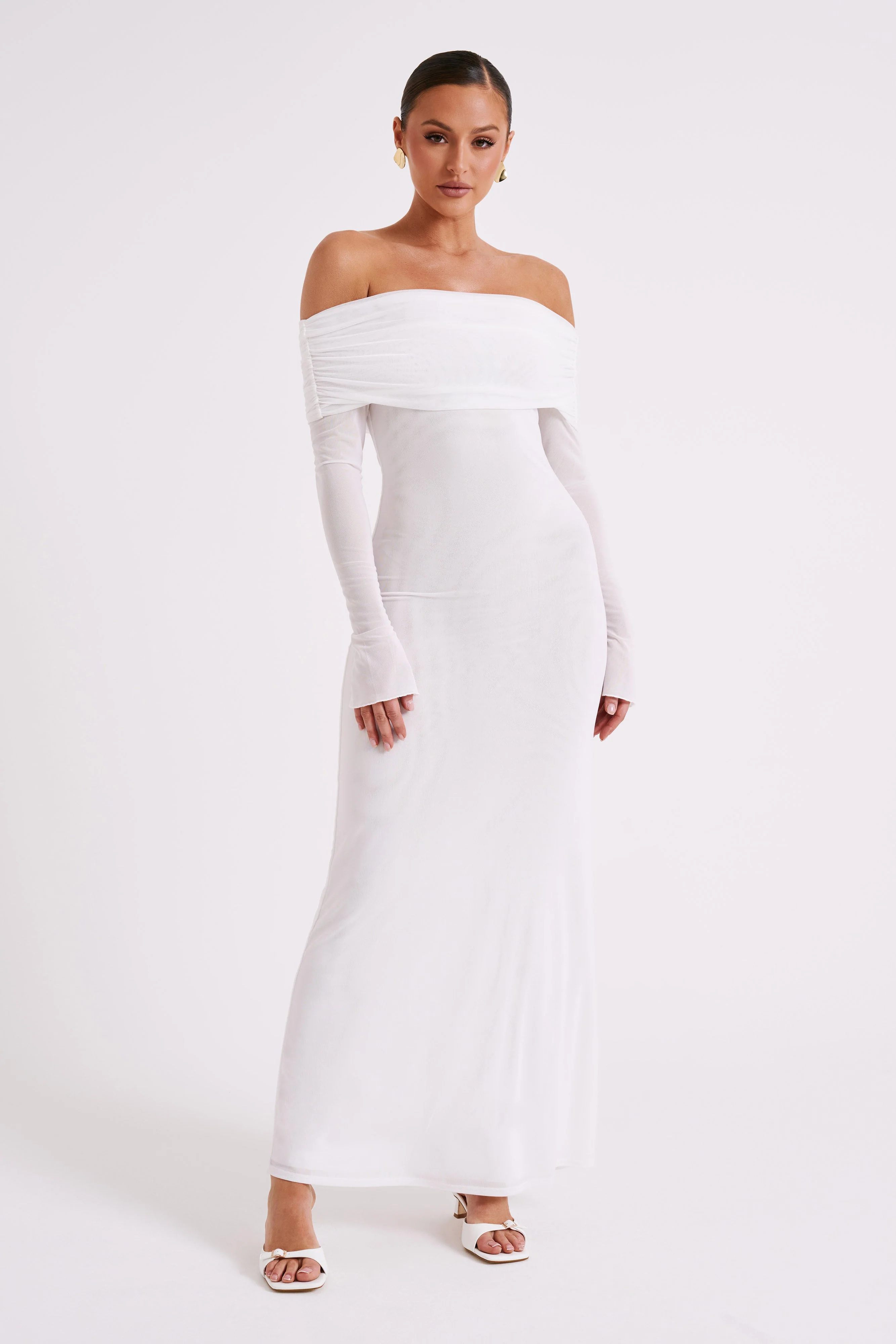 Josie-Off-Shoulder-Mesh-Maxi-Dress-Ivory