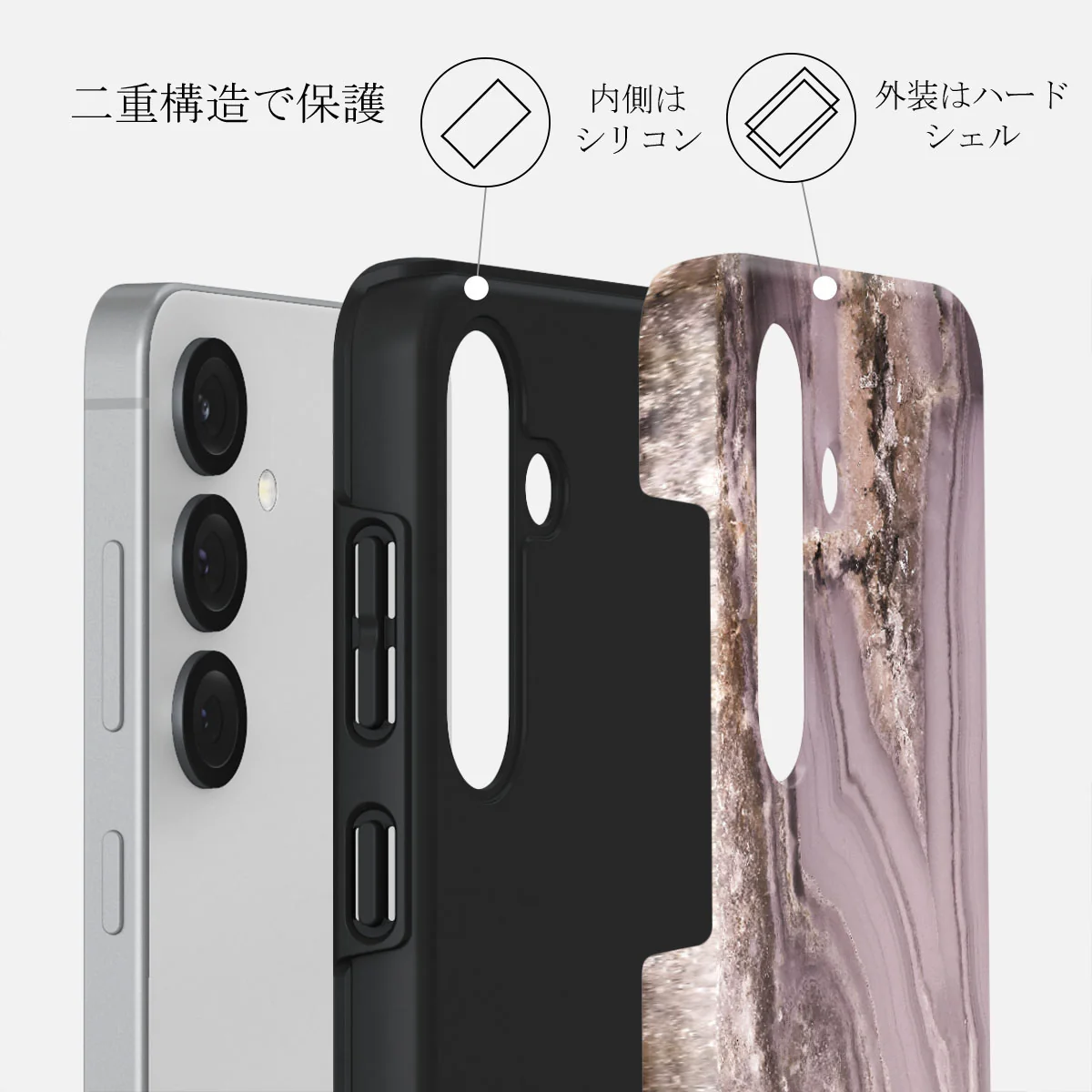 Golden Taupe - Samsung Galaxy S25 ケース