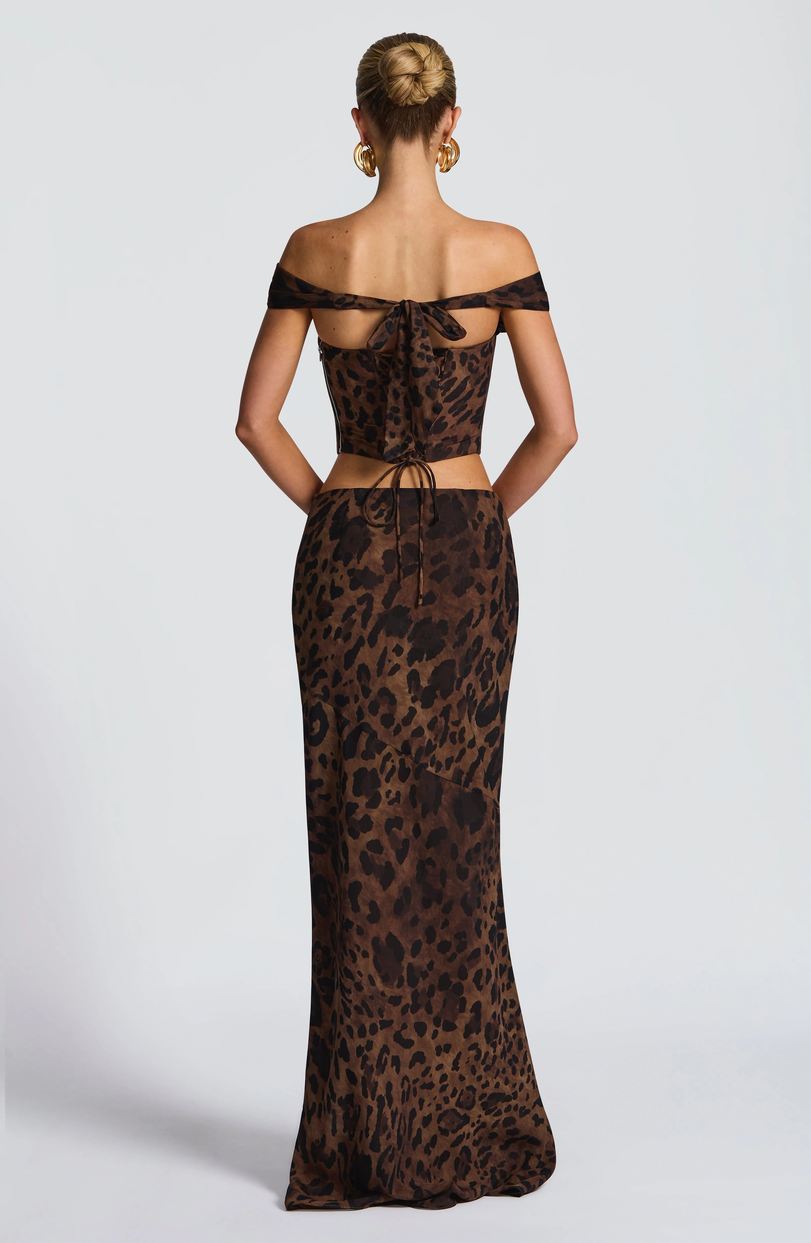 Chrysoula Maxi Skirt - Leopard Print