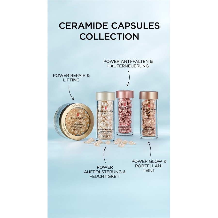 Elizabeth Arden Ceramide Radiance Renewal Serum Kapsułki z witaminą C i ceramidami