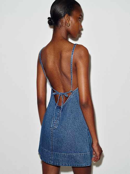 Lorena Denim Mini Dress