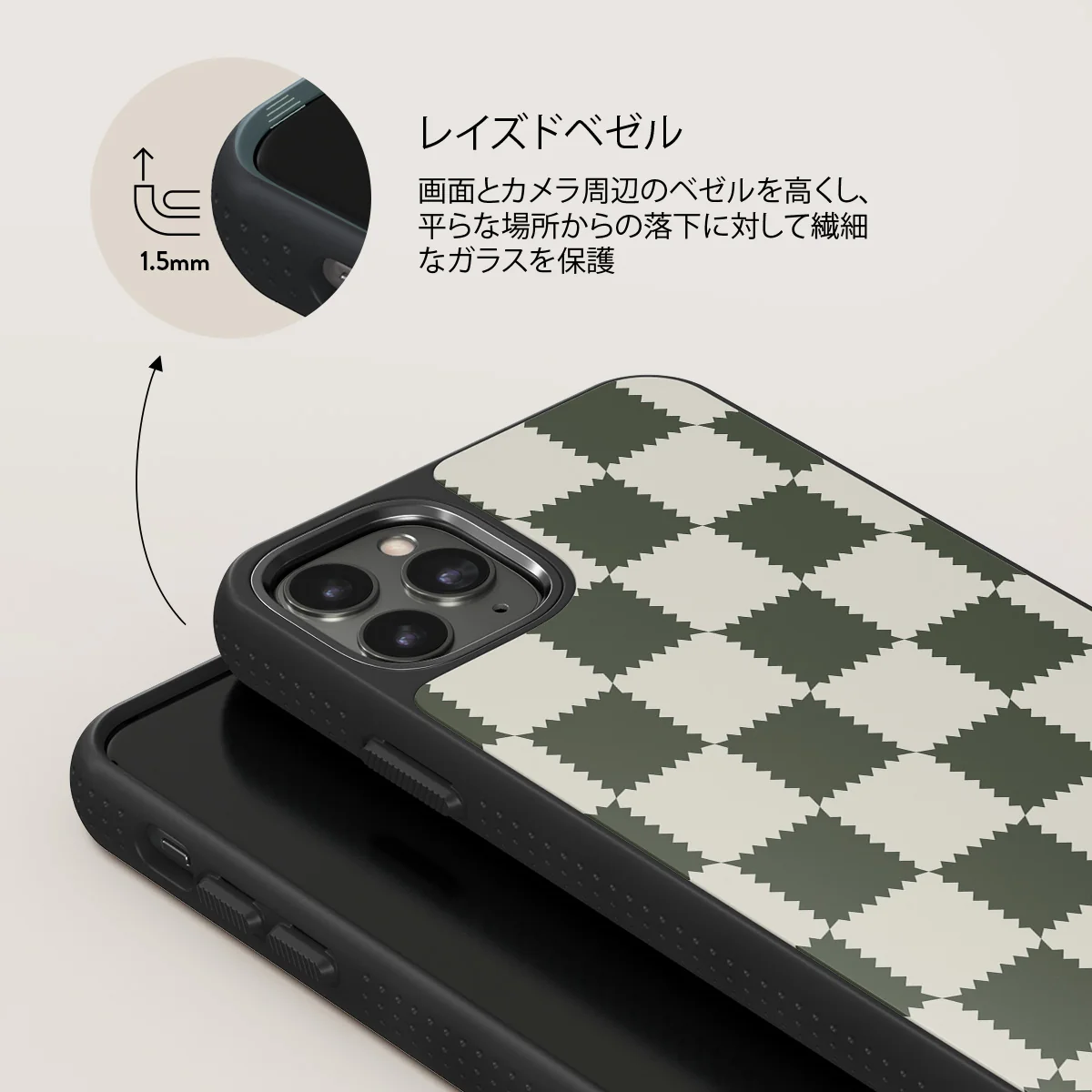 Retro Grid - iPhone 11 Pro Max ケース