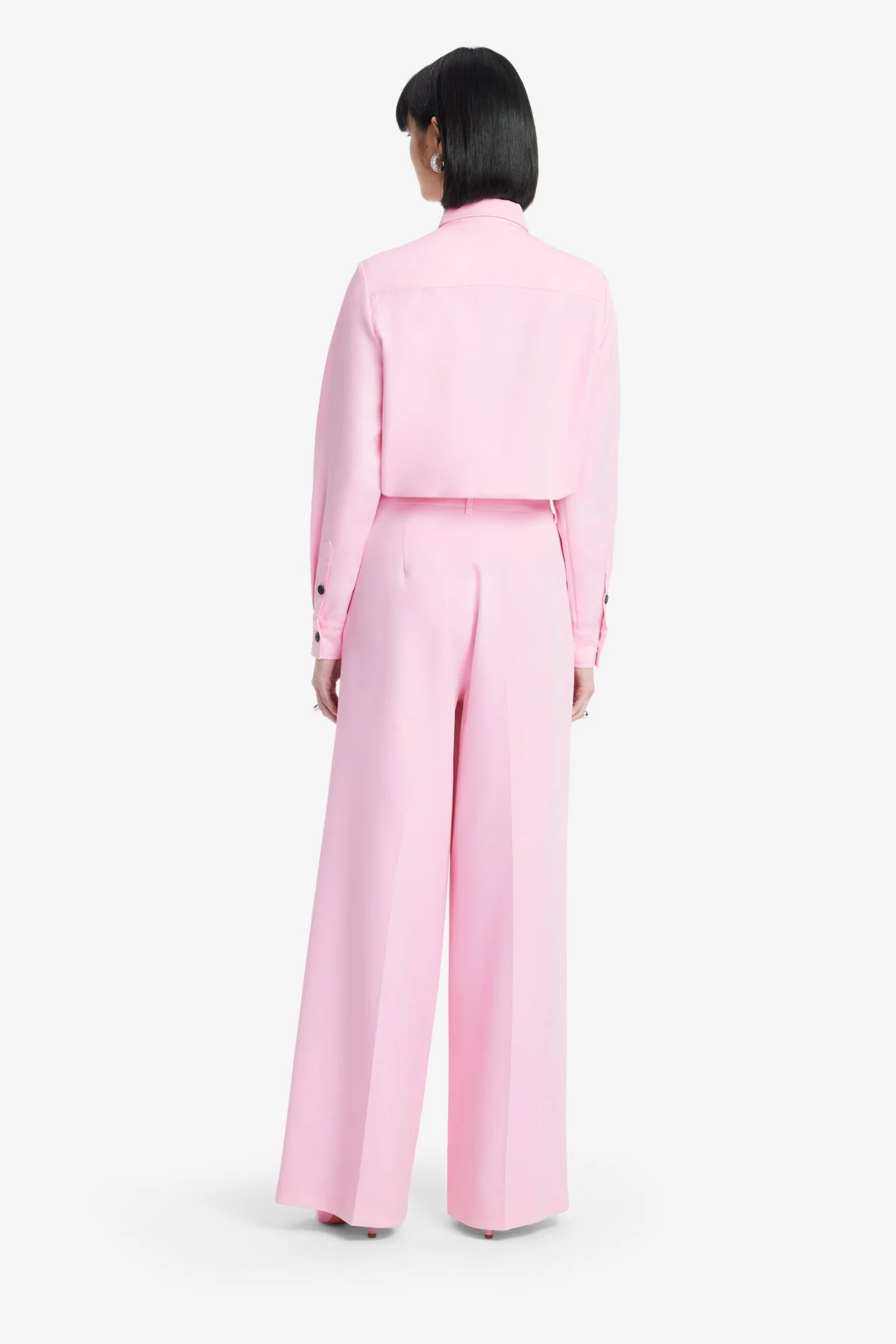 Mavis Pocket Shirt - Baby Pink