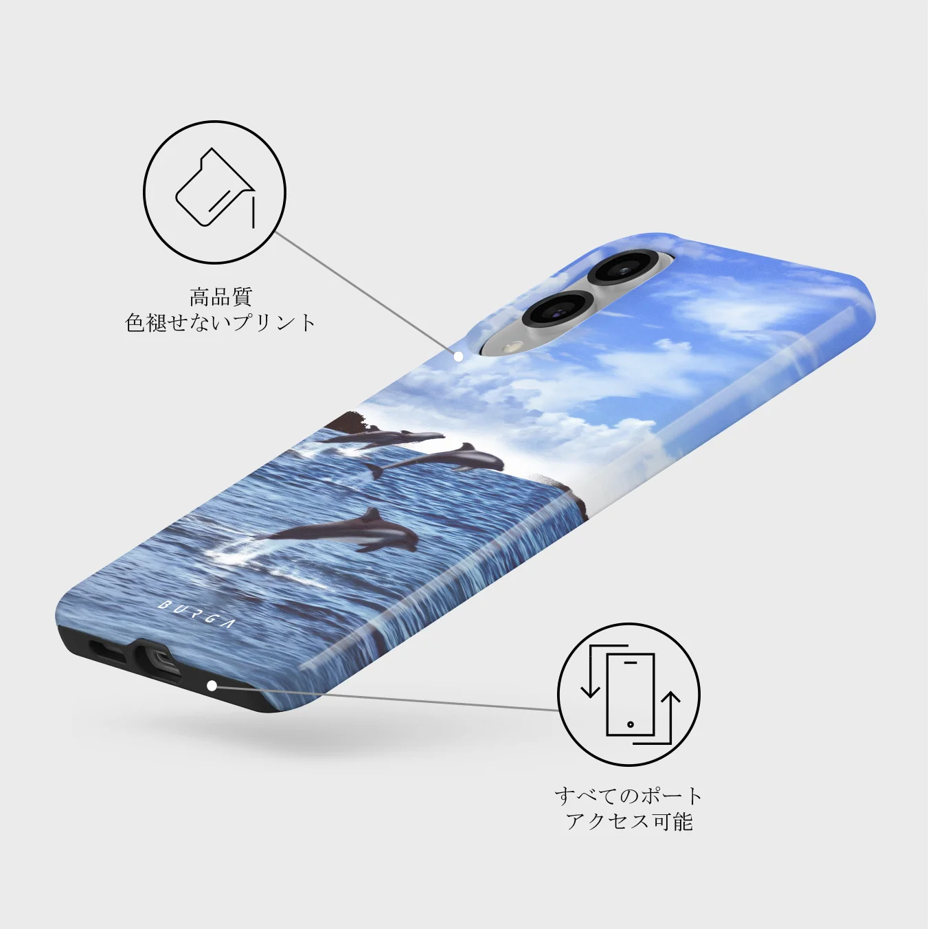 Retro Splash - Samsung Galaxy S25 Edge ケース