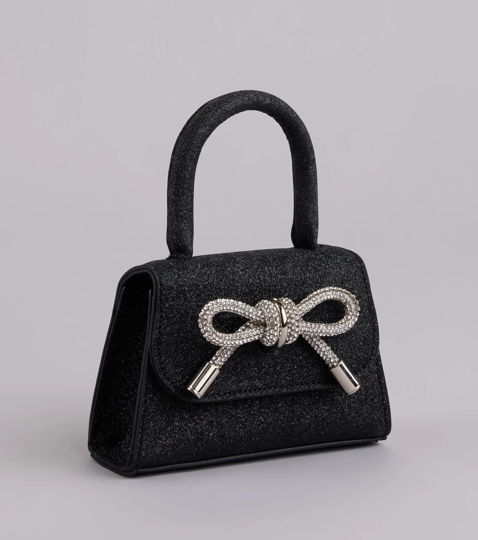 Tie It Together Glitter Mini Bag
