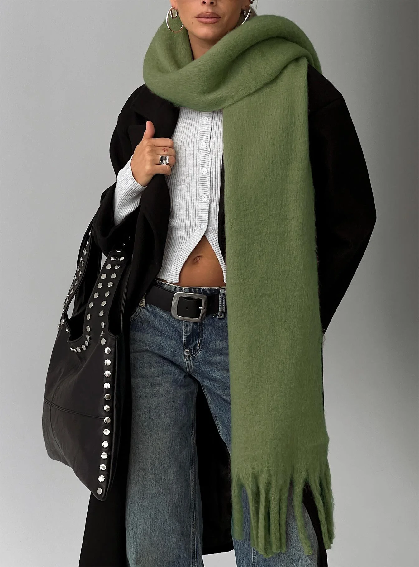 July Scarf Olive