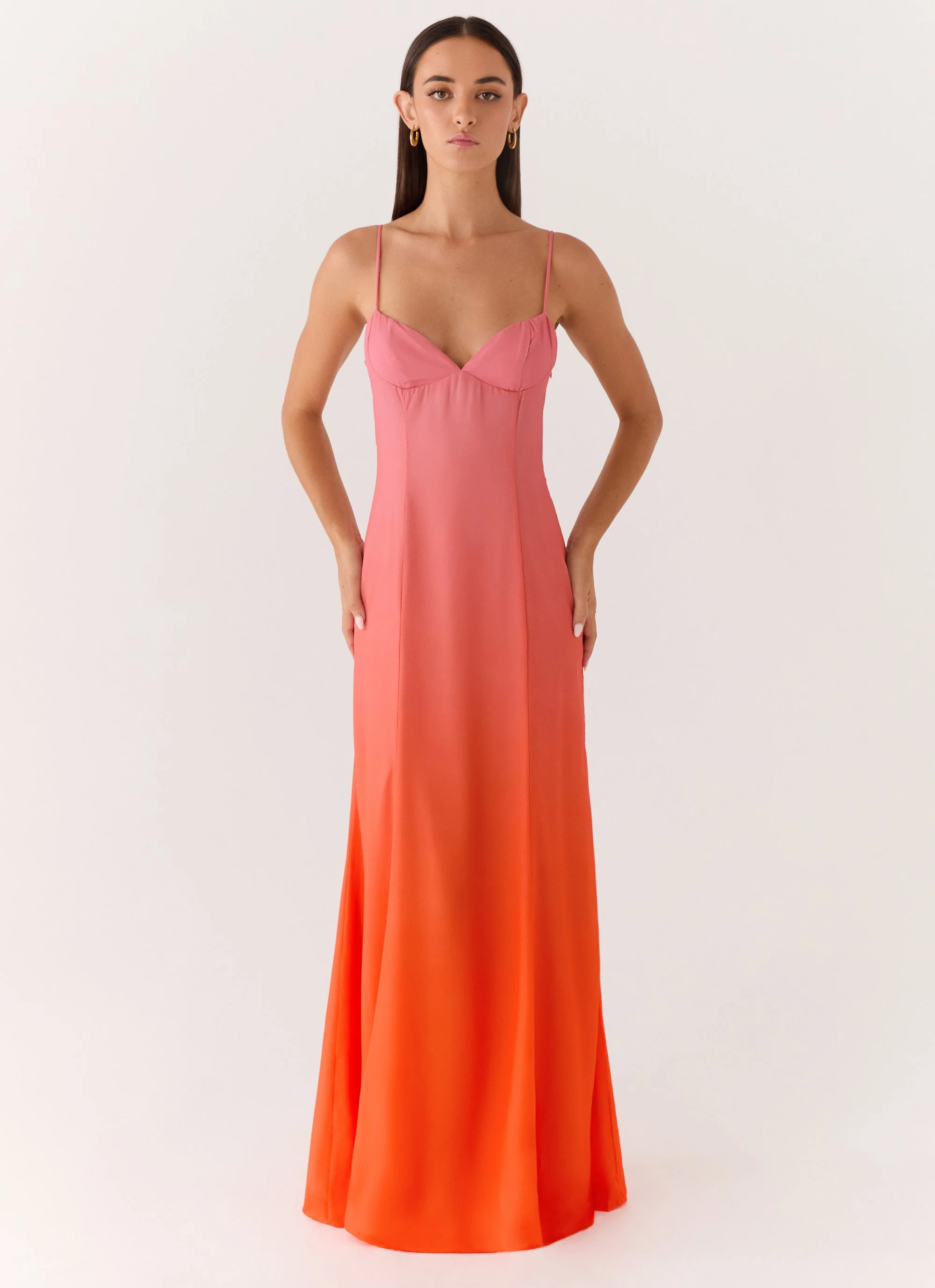 Madelyn Maxi Dress - Sunset Ombre
