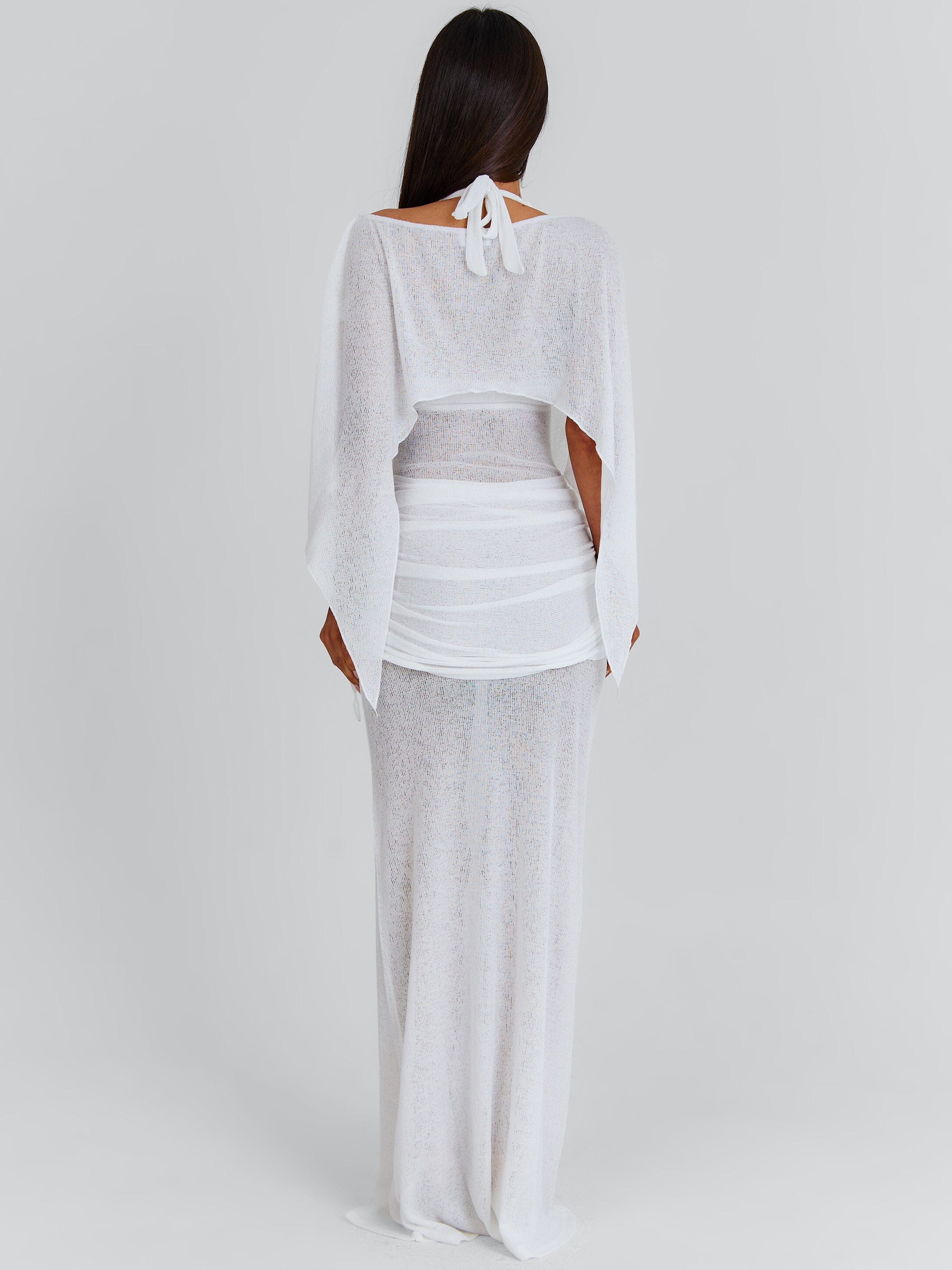 CHER MAXI DRESS WHITE