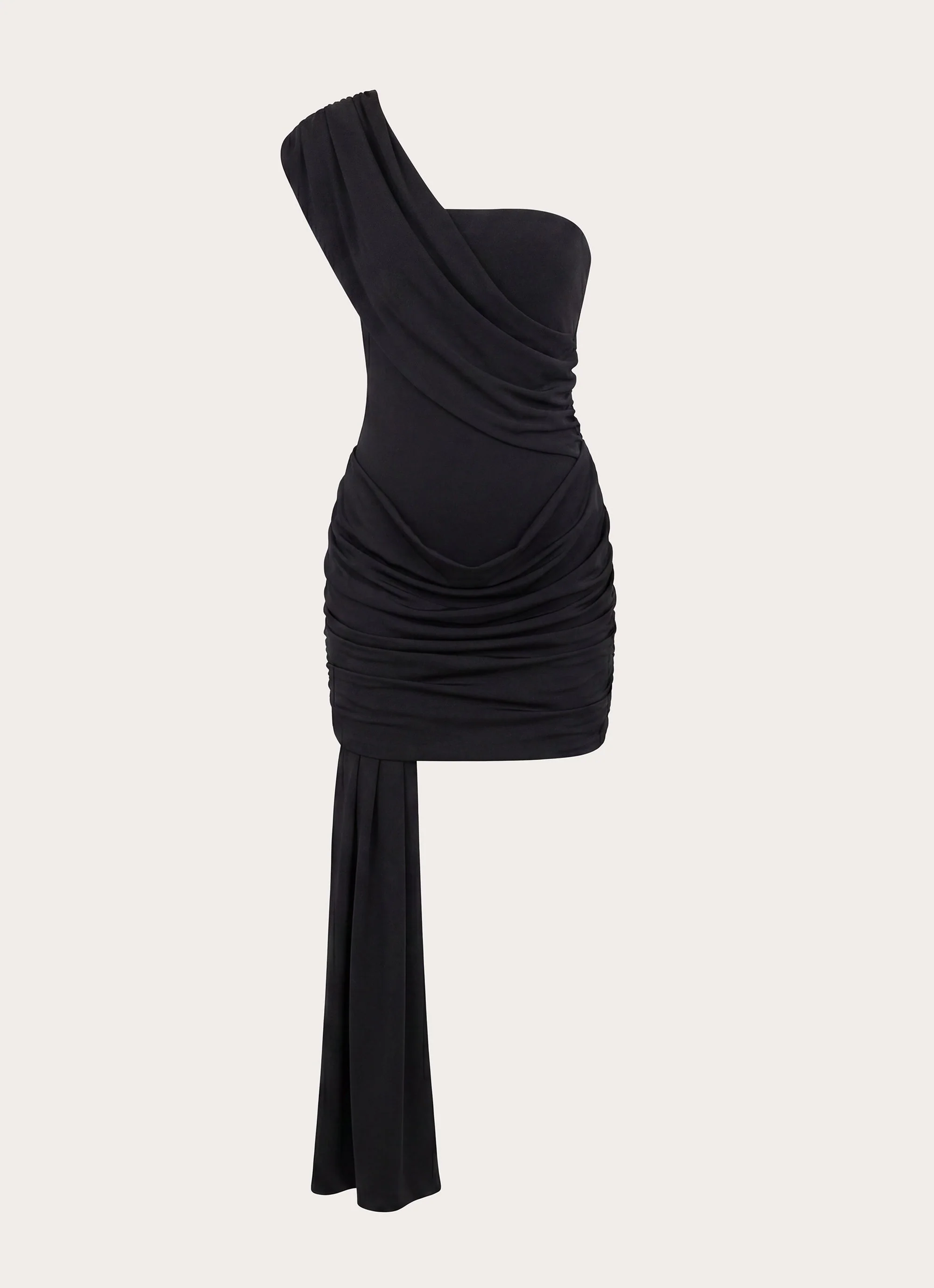 Alizee Mini Dress - Black - luluinthesky