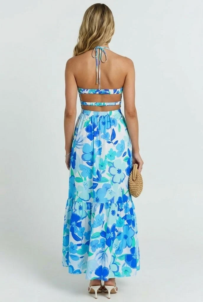 Hotel Mediterraneo Maxi Dress