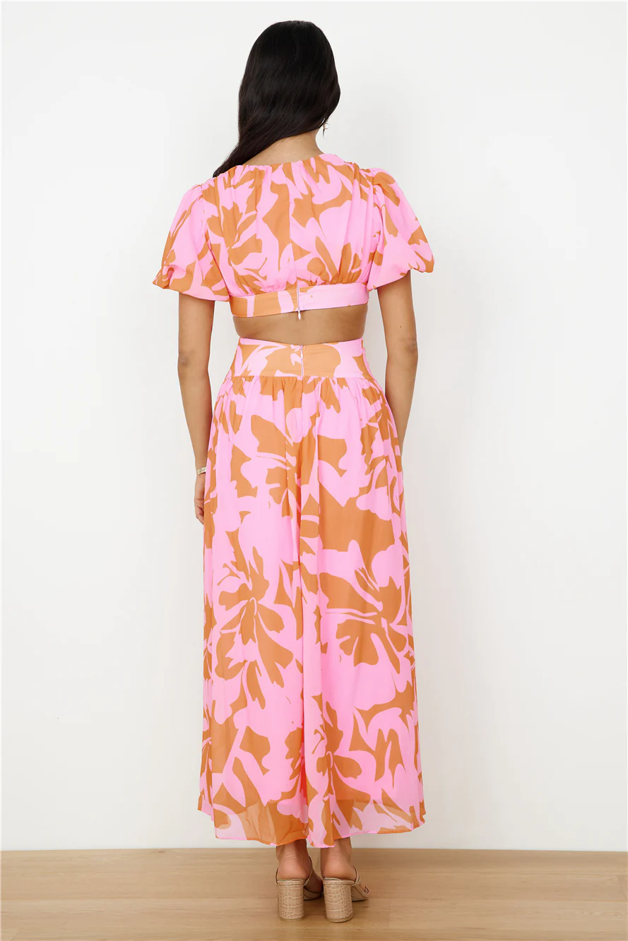 Sweet Darling Maxi Dress Pink