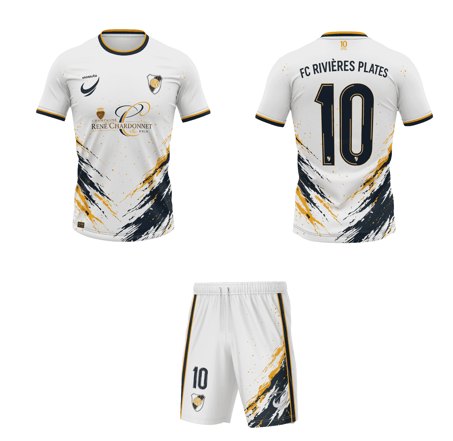 FC Rivières Plates — Kit Complet Personnalisé