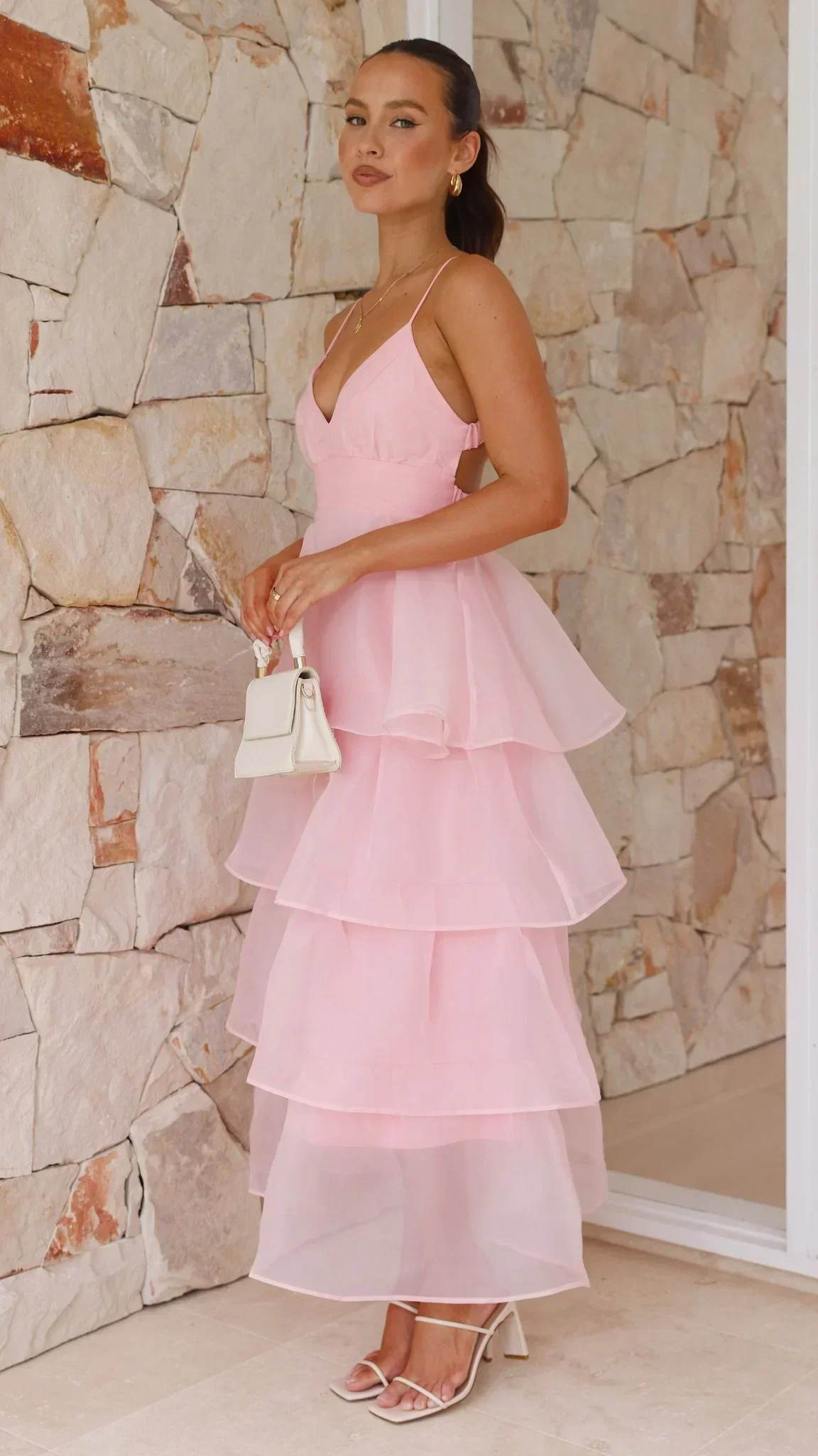 Shayla Maxi Dress - Pink - luluinthesky