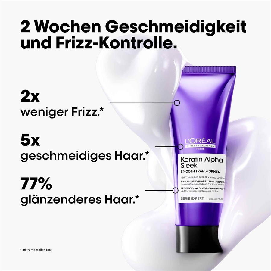 L’Oréal Professionnel Paris Serie Expert Keratin Alpha Sleek Smooth Transformer Smoothing Teatment