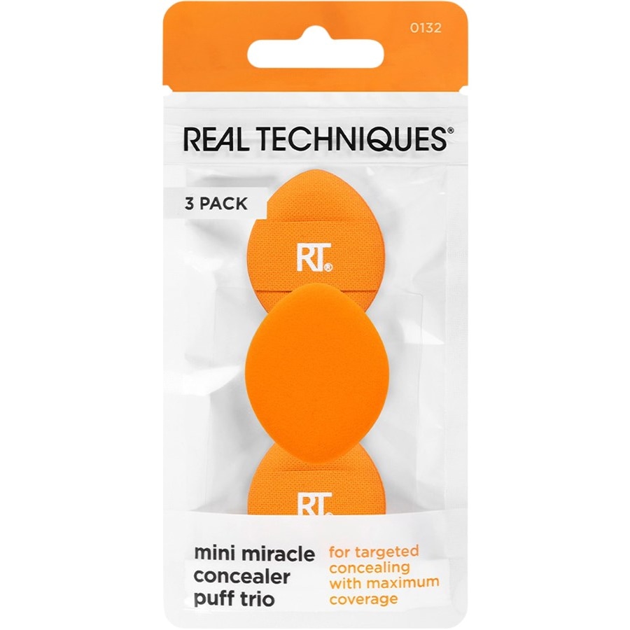 Real Techniques Sponge Sets Mini Miracle Concealer Puff Trio