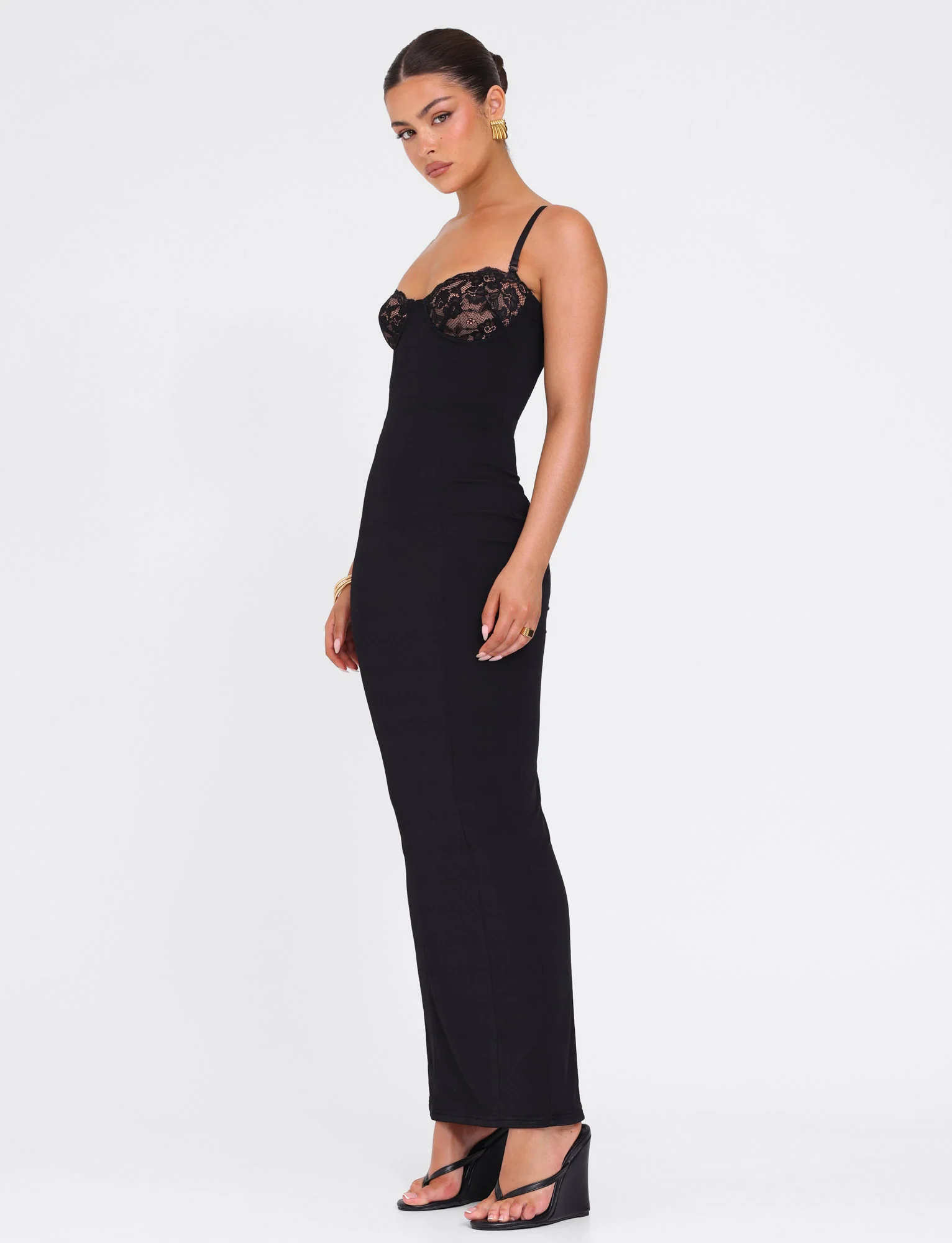 Allura Maxi Dress - Black