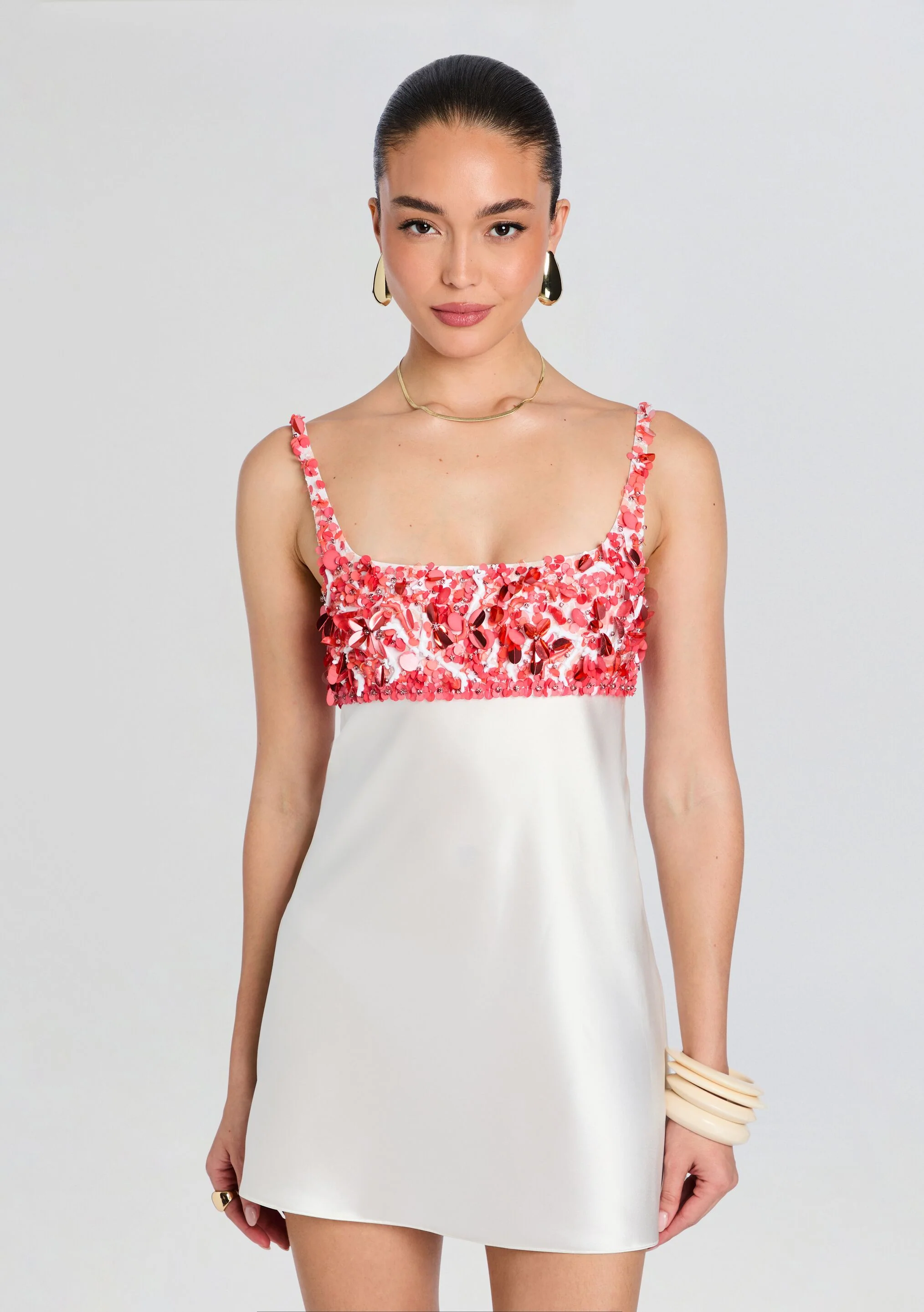Winifred Embroidered Dress - luluinthesky