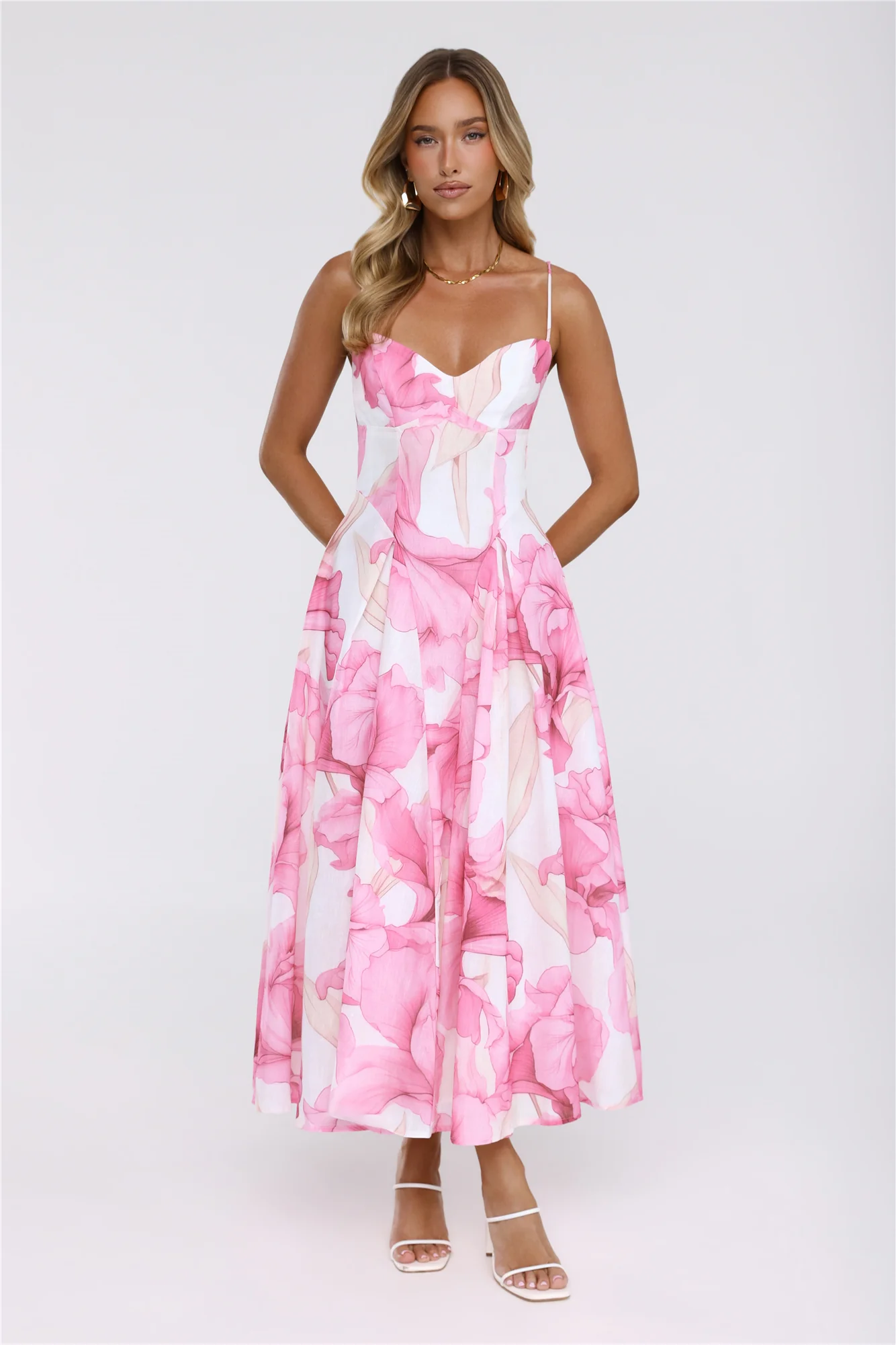 Chicly Yours Maxi Dress Pink