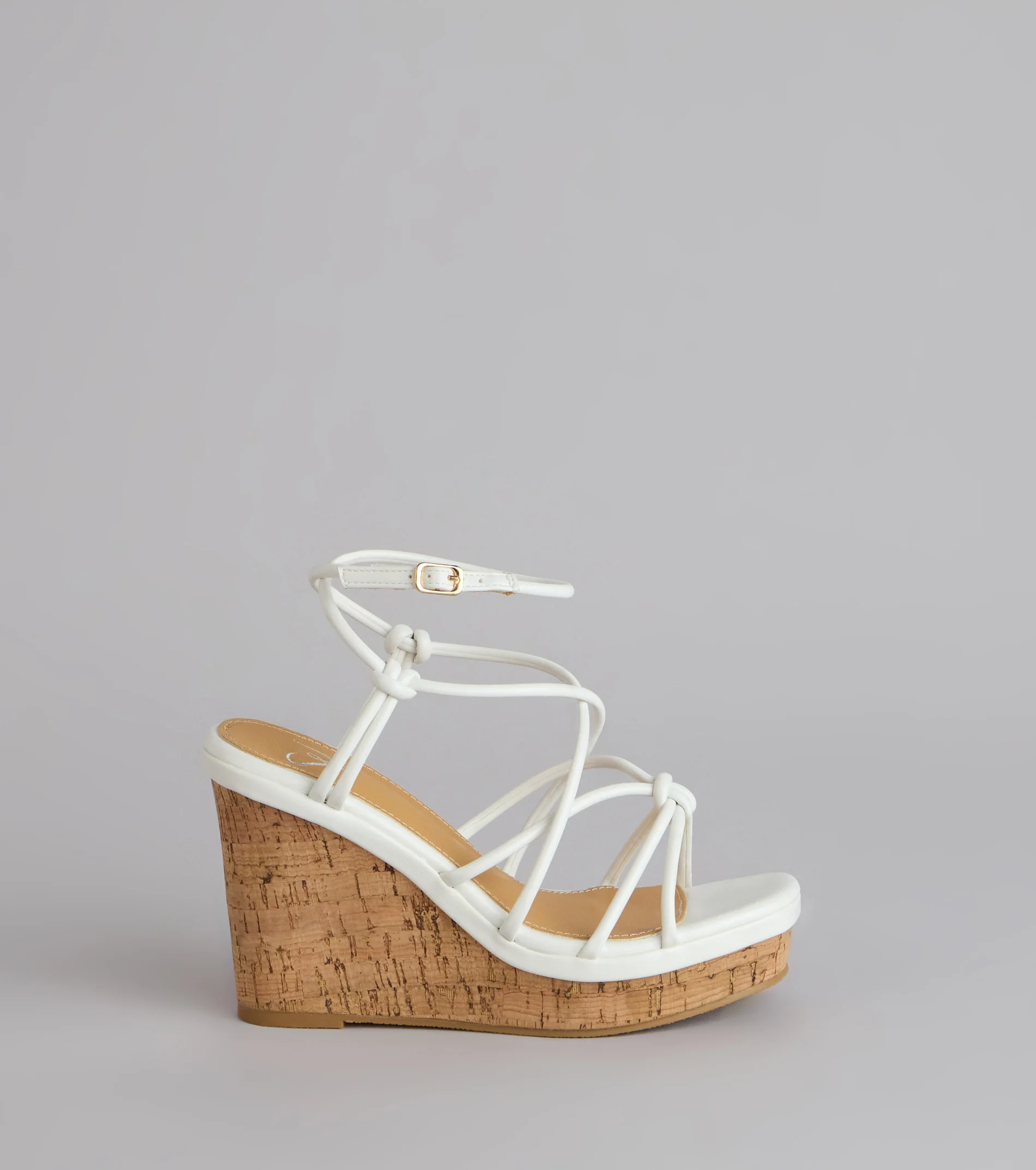 Sunny Days Strappy Platform Wedges