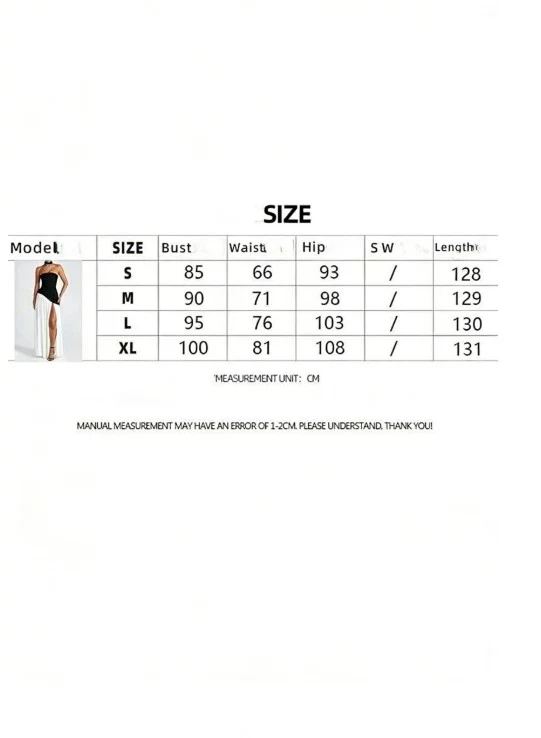 A-Line Maxi Knitted Fabric Dress 970800986791