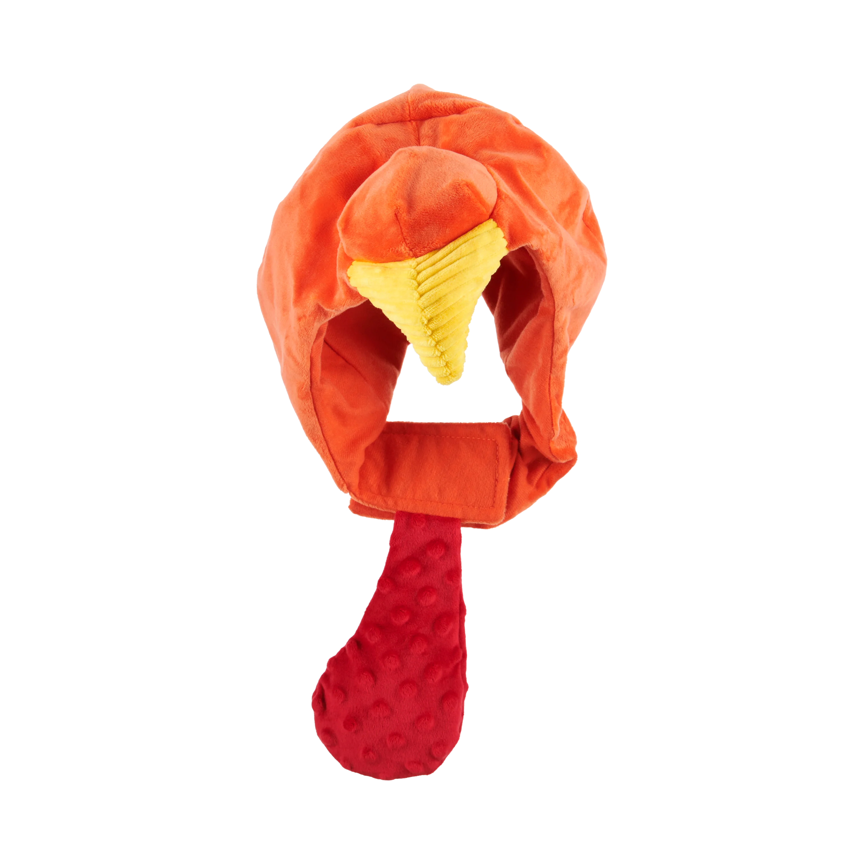 Gobble Head Plush Wearable Tug Dog Toy