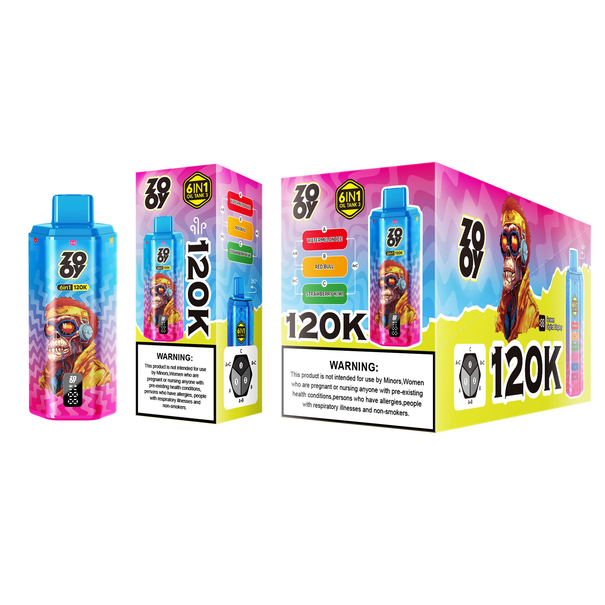 ZOOY TANK 120K/1 BOX(10 PCS)
