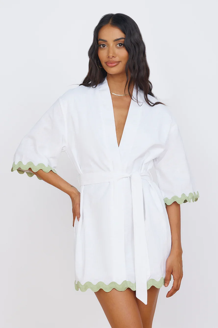 Harry Mini Dress White