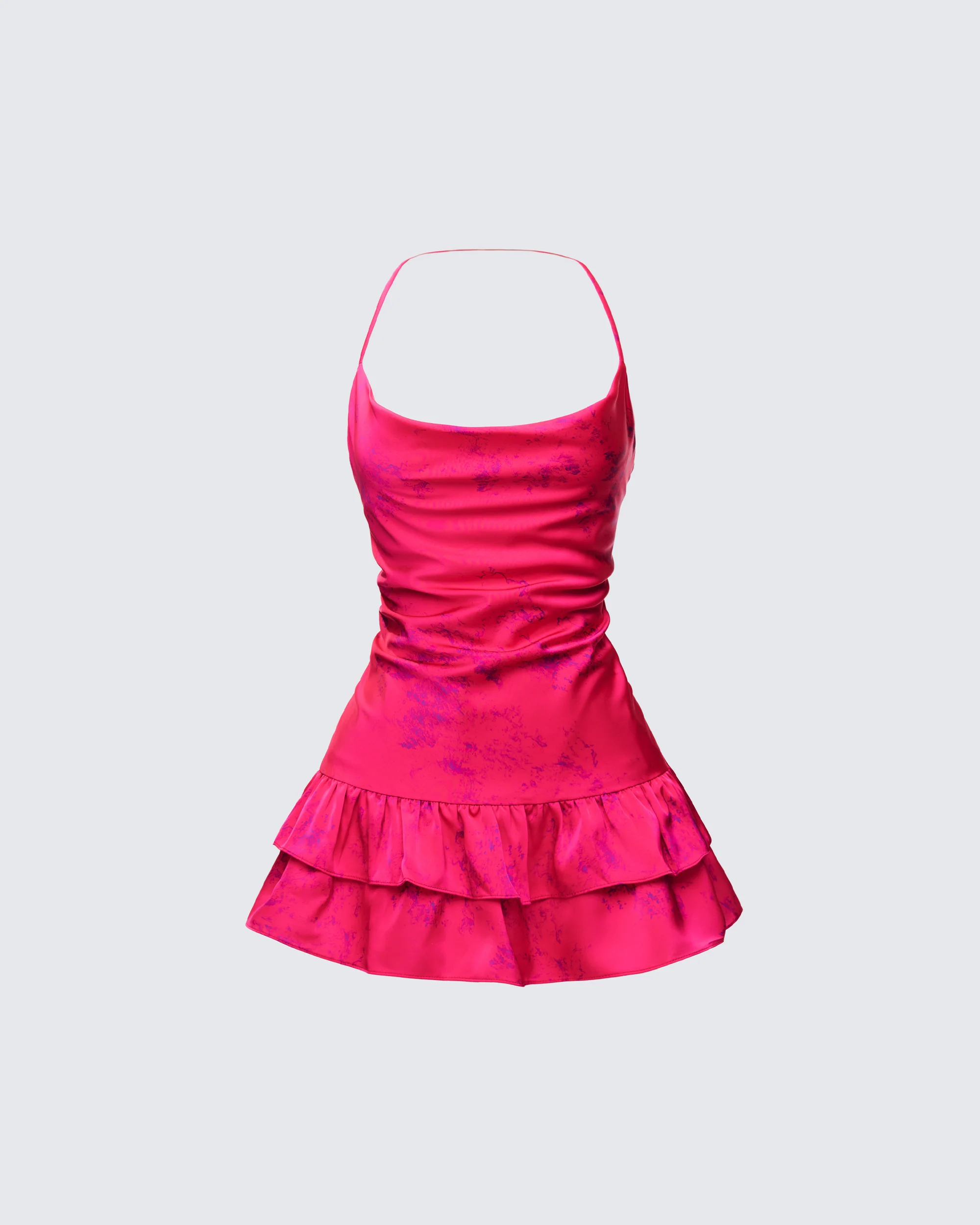 Parisa Multi Ruffle Hem Mini Dress