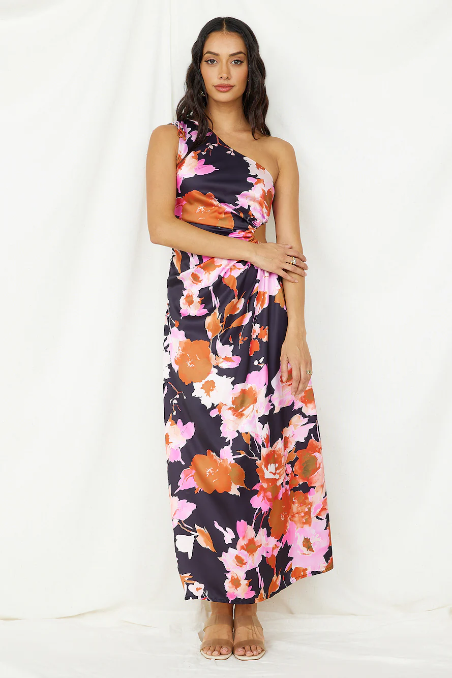 Meet Me Later Maxi Dress Black