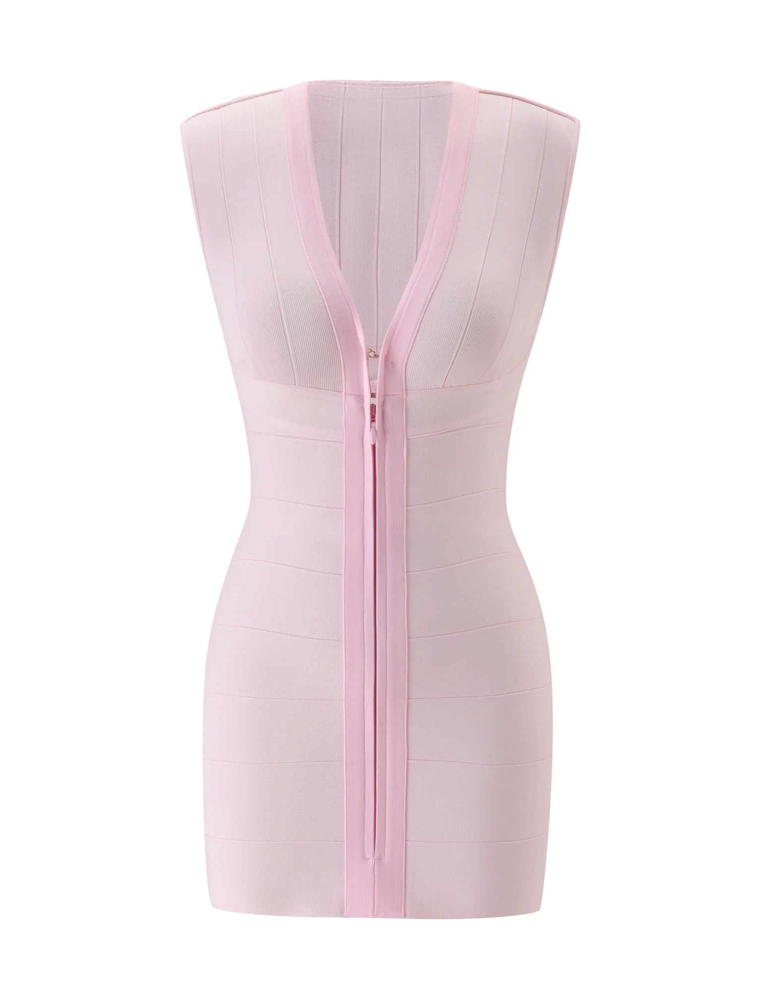 Ember Mini Bandage Dress - Baby Pink