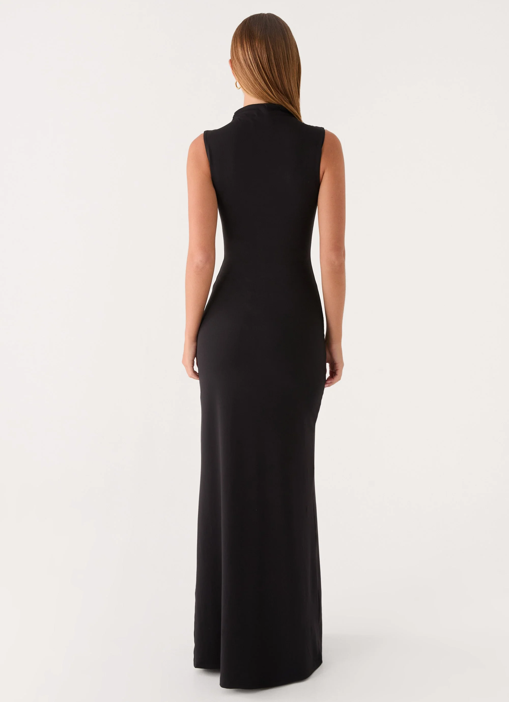 On My Time Maxi Dress - Black - luluinthesky