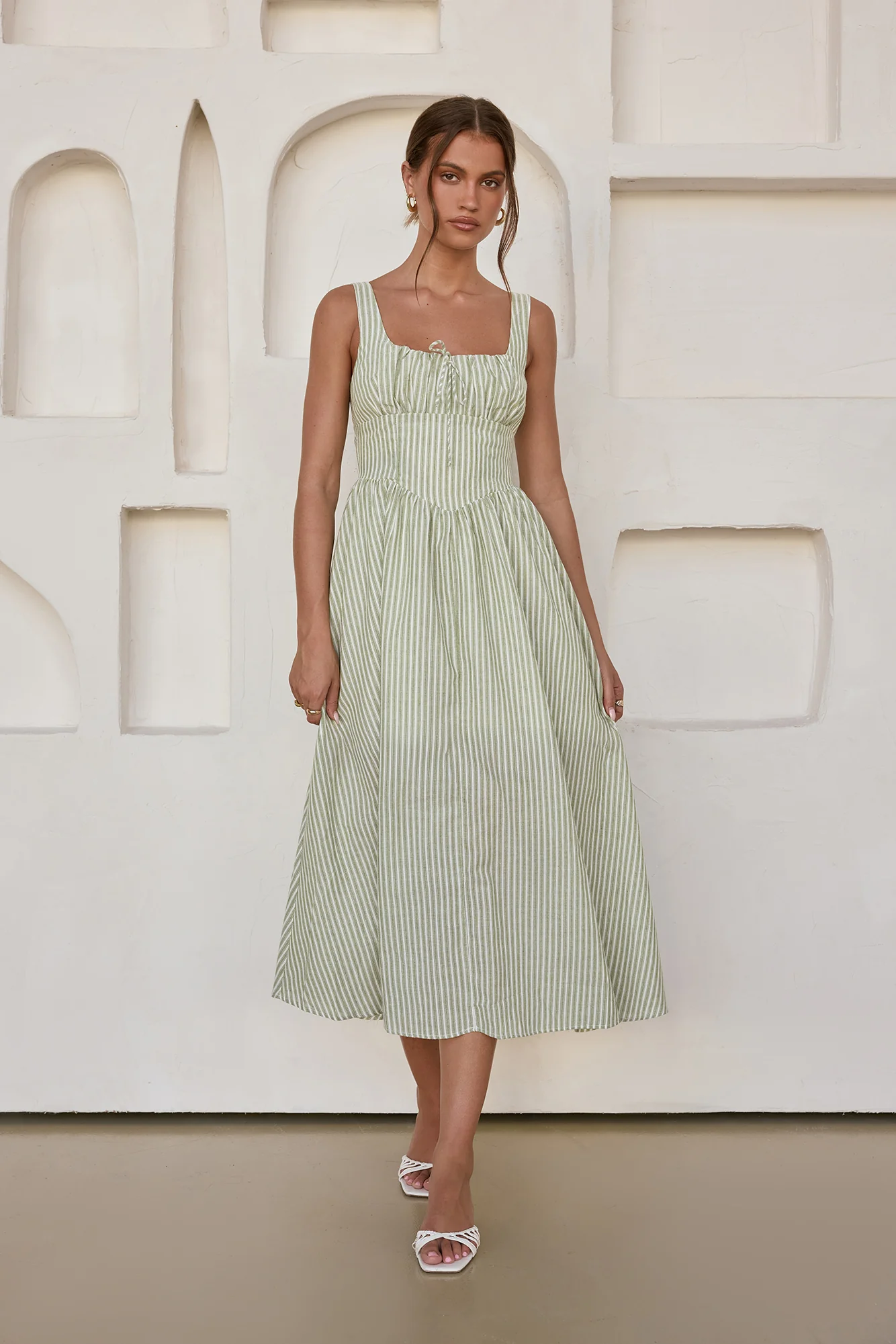 Reasons Why Midi Dress Sage - luluinthesky
