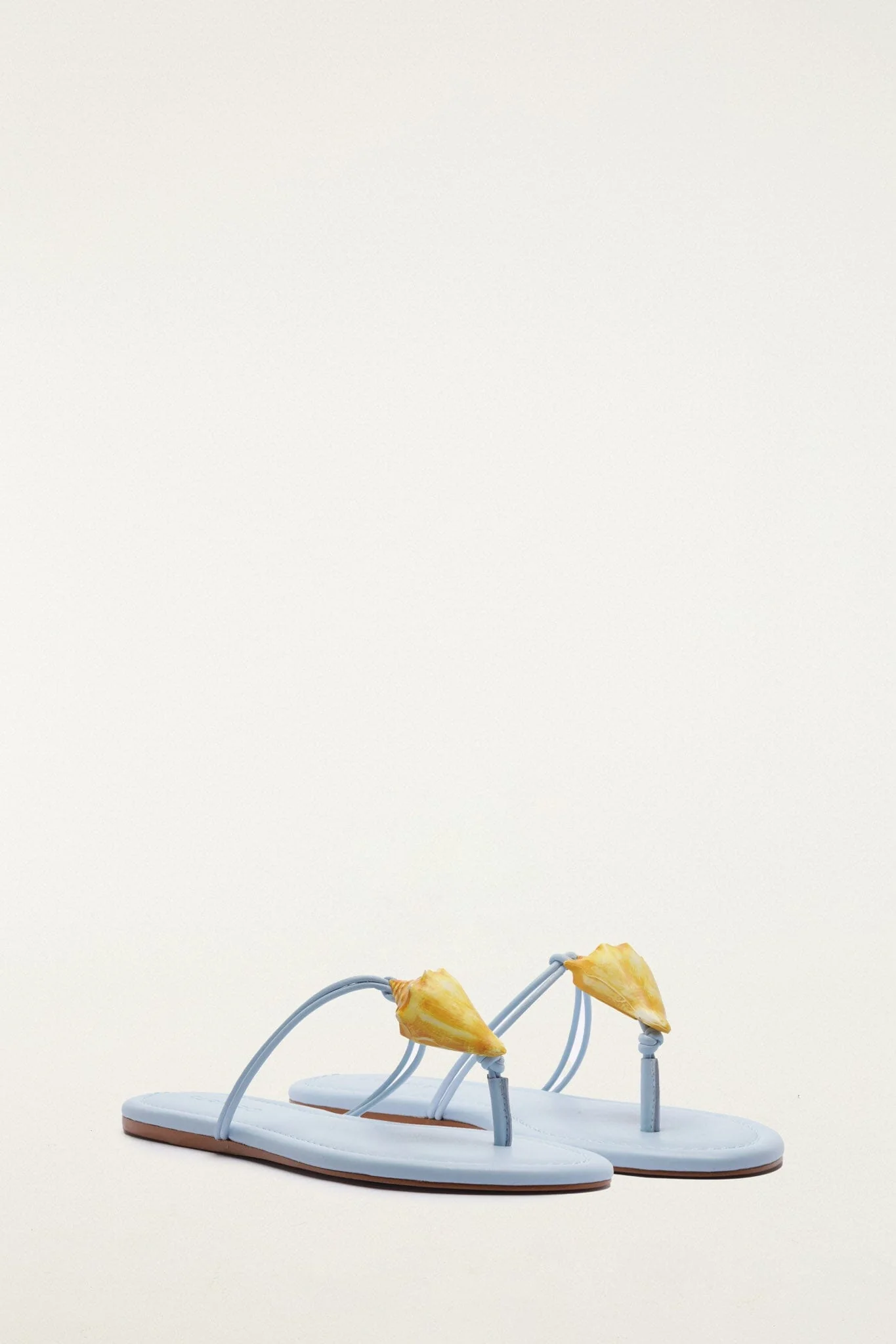 Shell Flat Sandal