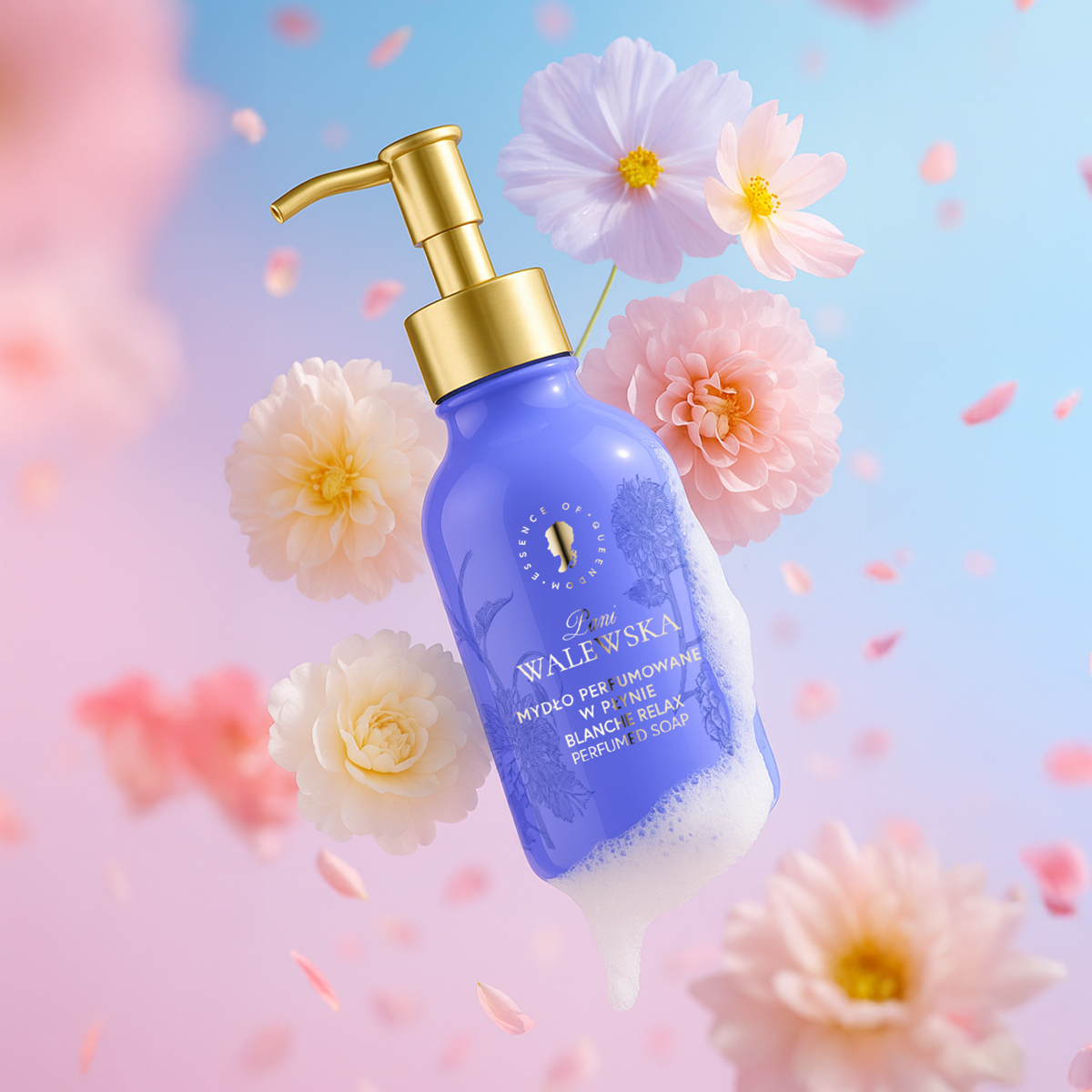 PANI WALEWSKA Blanche Relax Perfumowane mydło w płynie 300ml