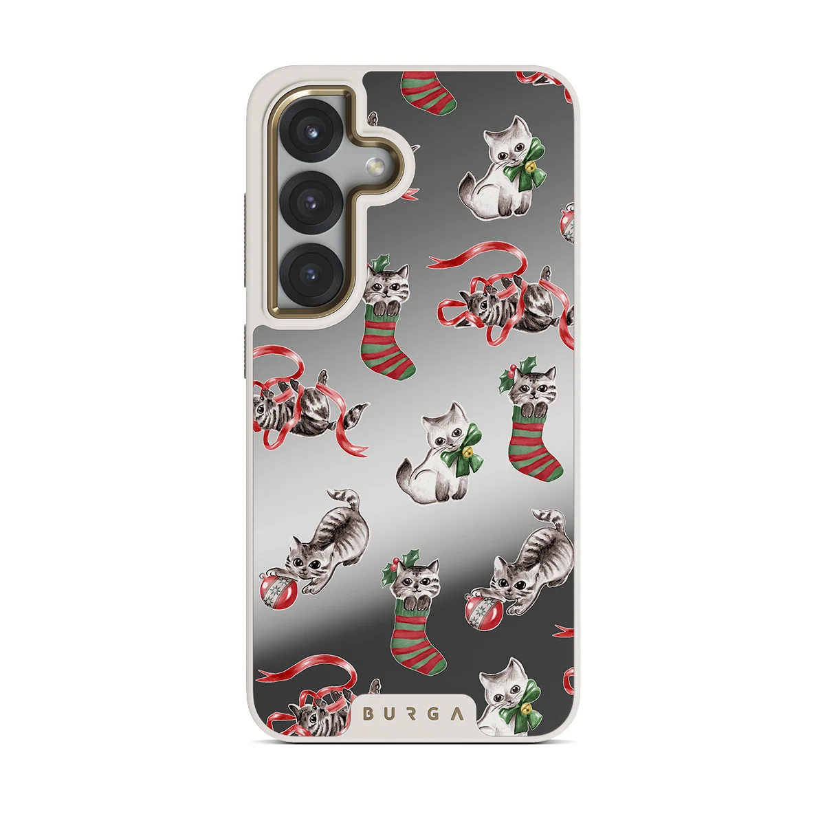Merry Kitty - Samsung Galaxy S25 ケース