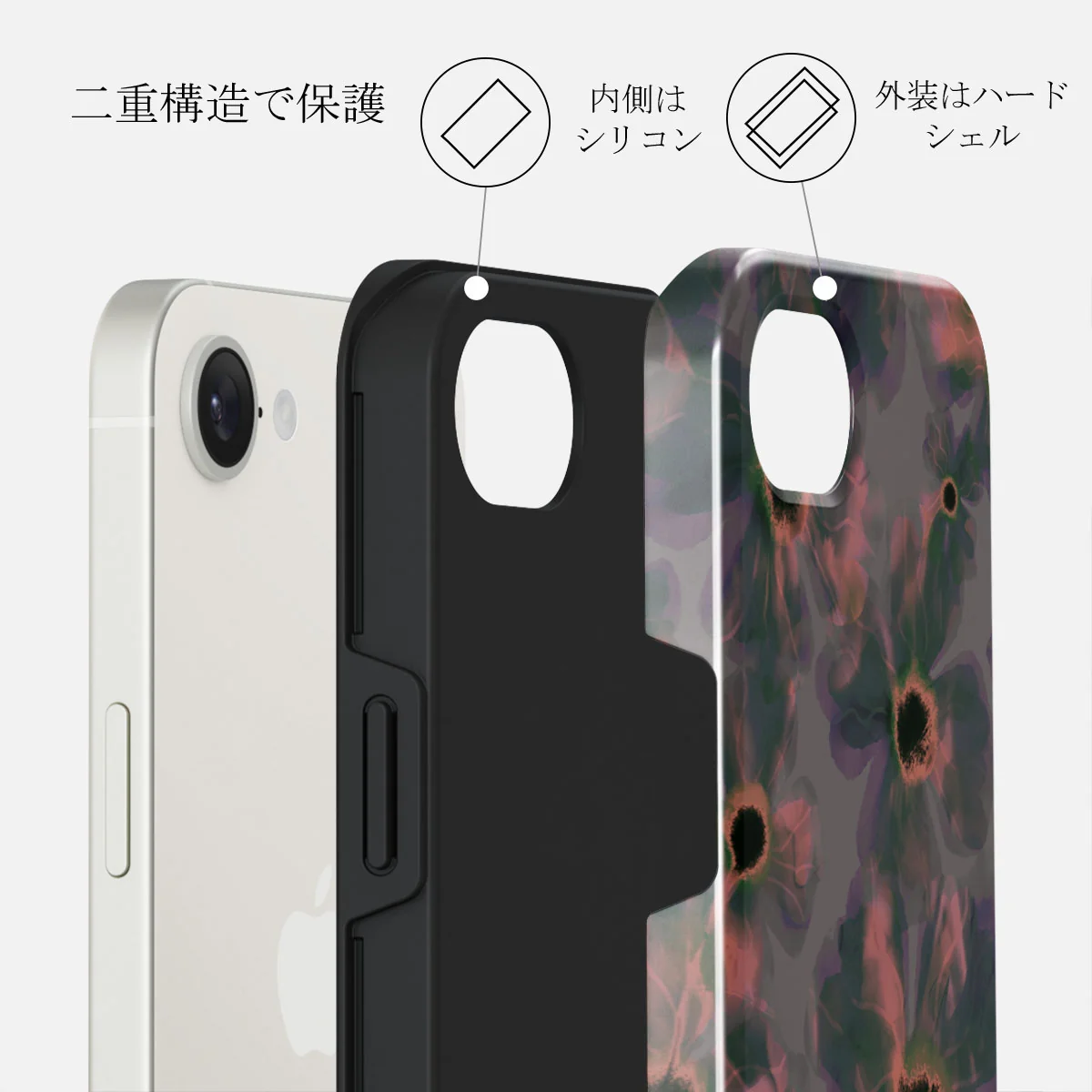 Volcanic Garden - iPhone 16e ケース