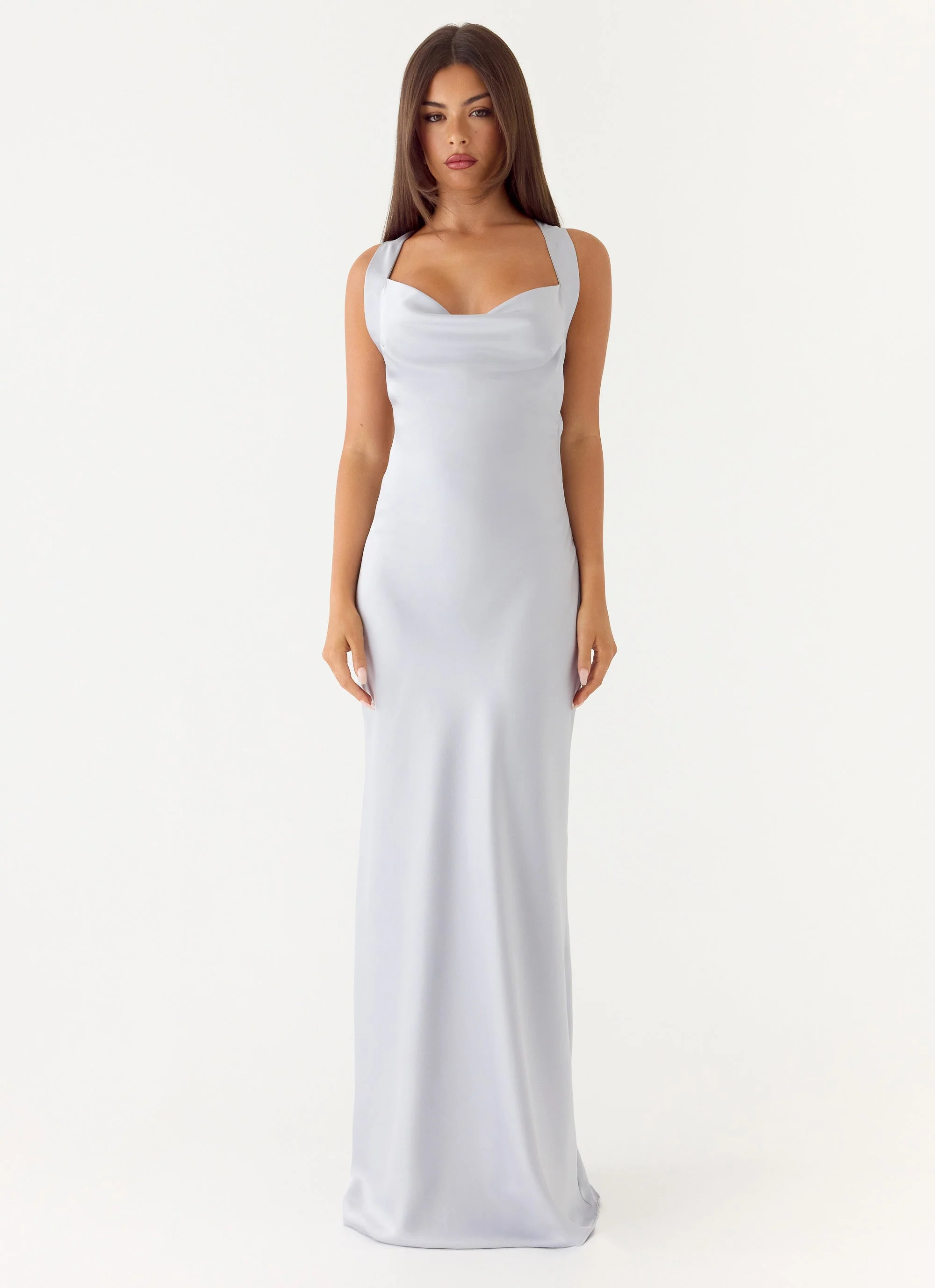 Zandie Maxi Dress - Misty Blue
