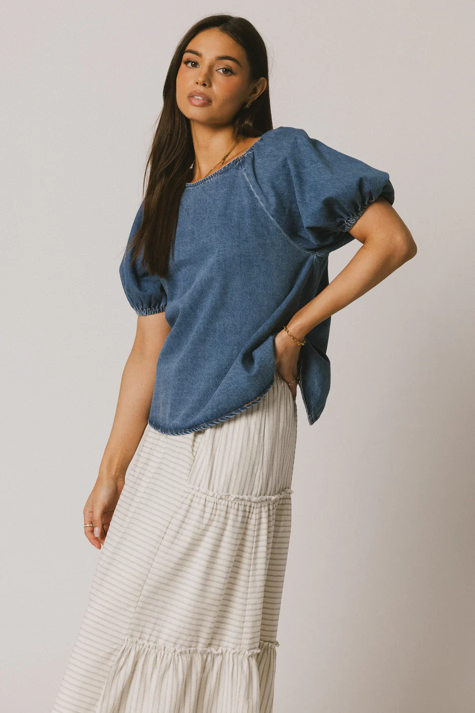 Iverson Denim Top