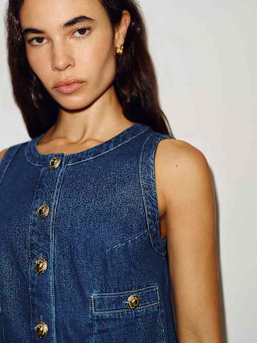 Tropez Denim Mini Dress