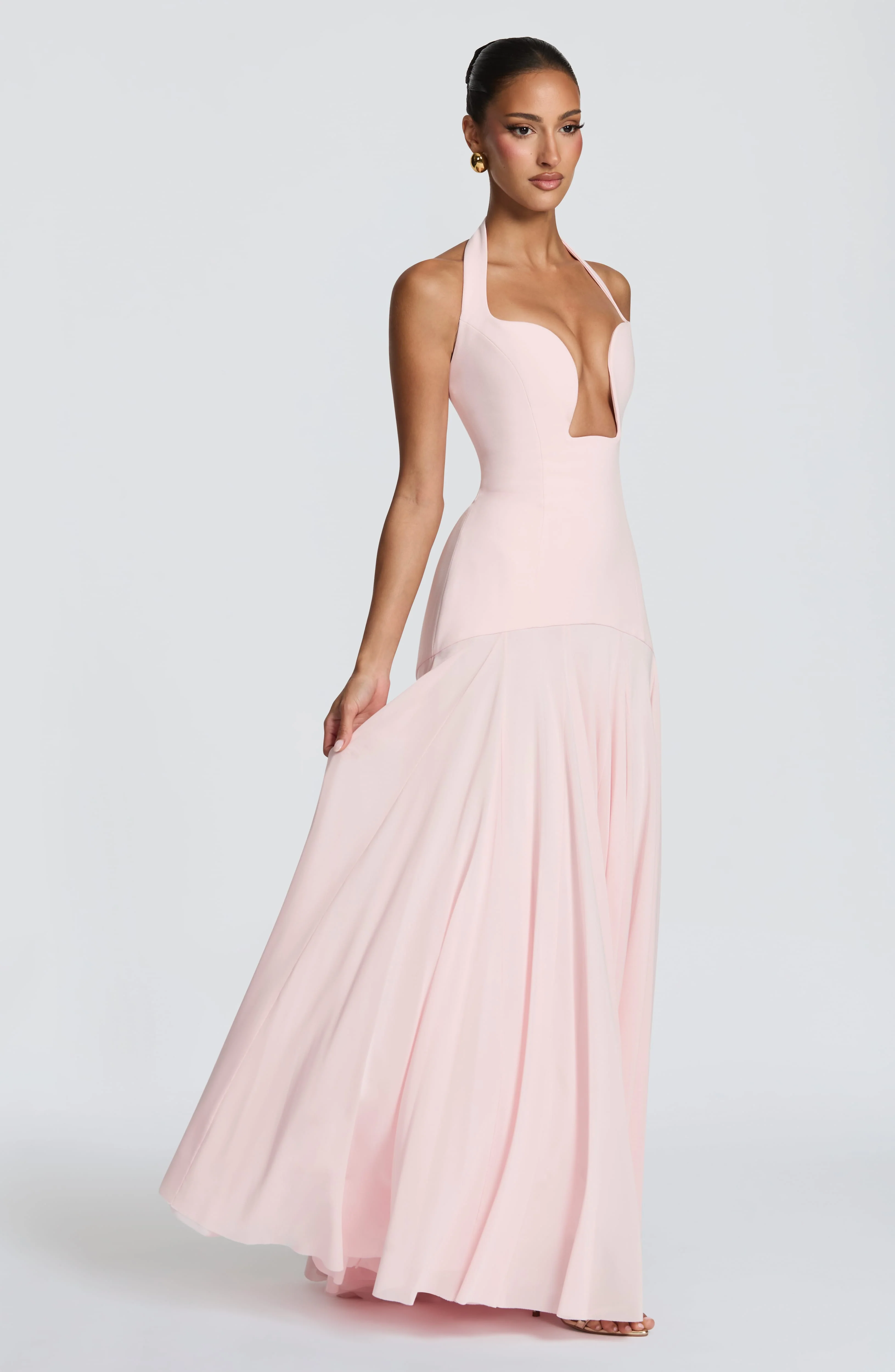Cyrene Maxi Dress - Blush