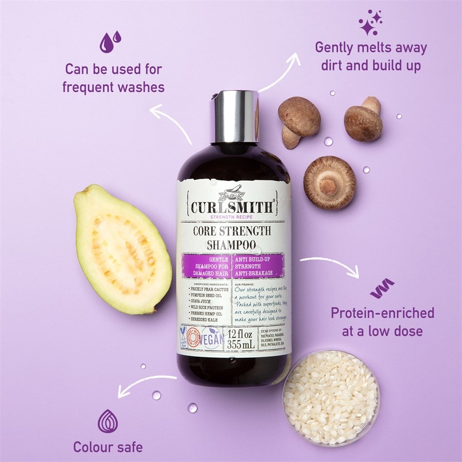 Curlsmith Shampoo Core Strength Shampoo